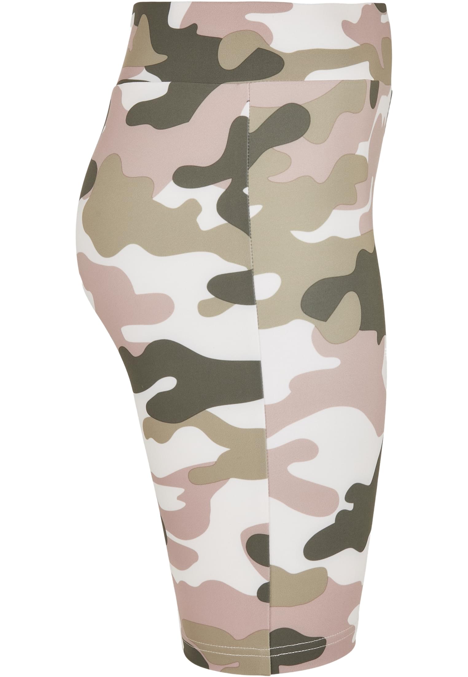 Ladies High Waist Camo Tech Cycle Shorts duskrose camo 3XL - variant image 9