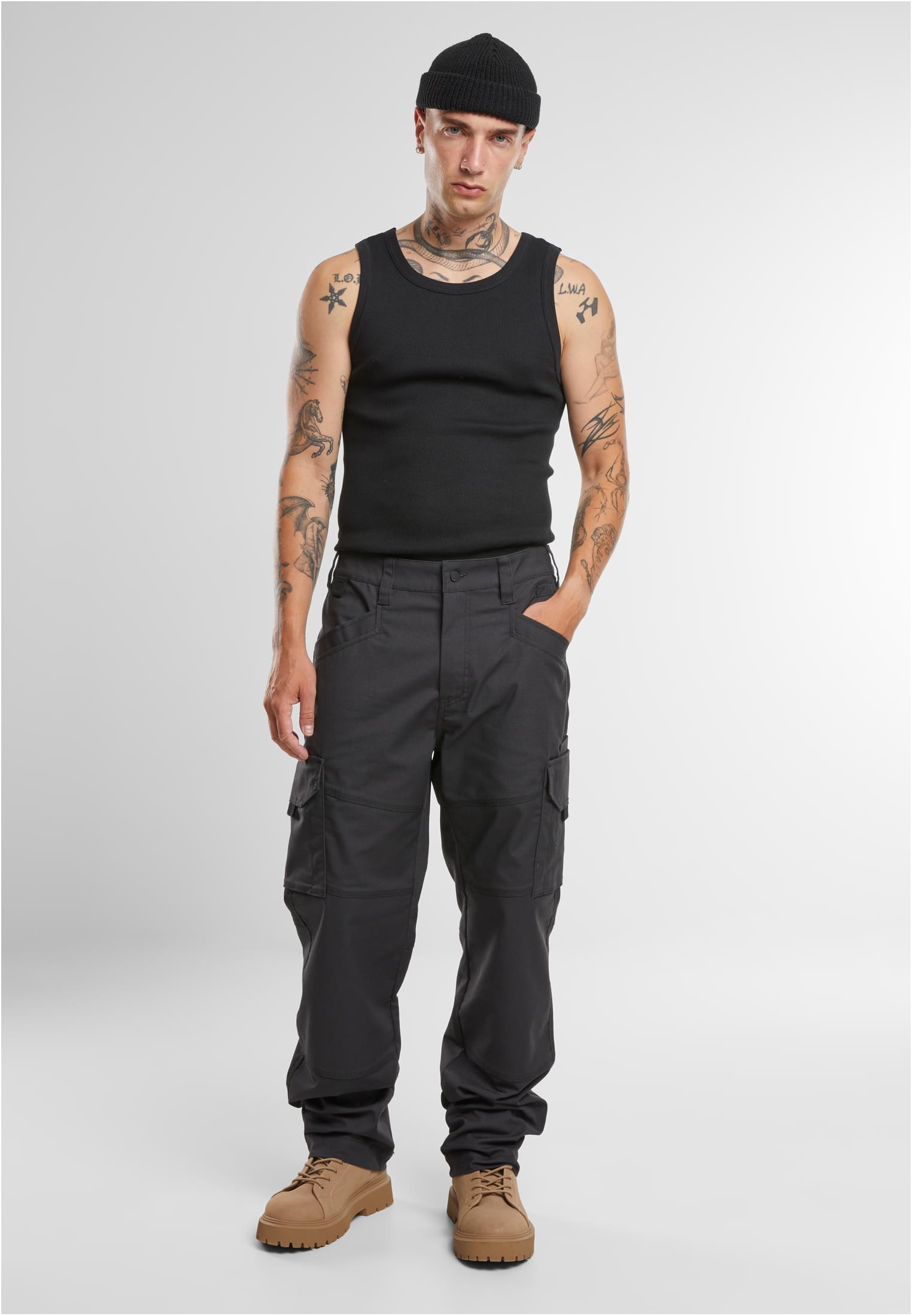 Pantalones tácticos ripstop negros 3XL
 - variant image 4