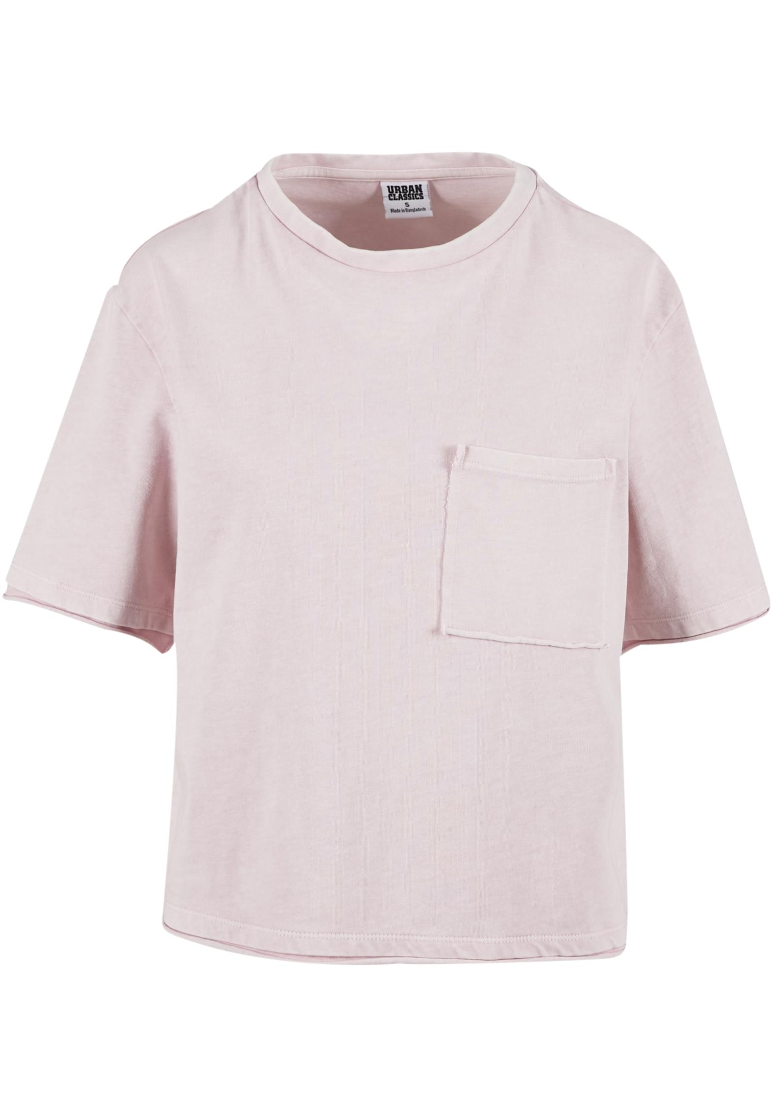 Ladies Washed Jersey Boxy Shirt blushedrose 3XL - variant image 3