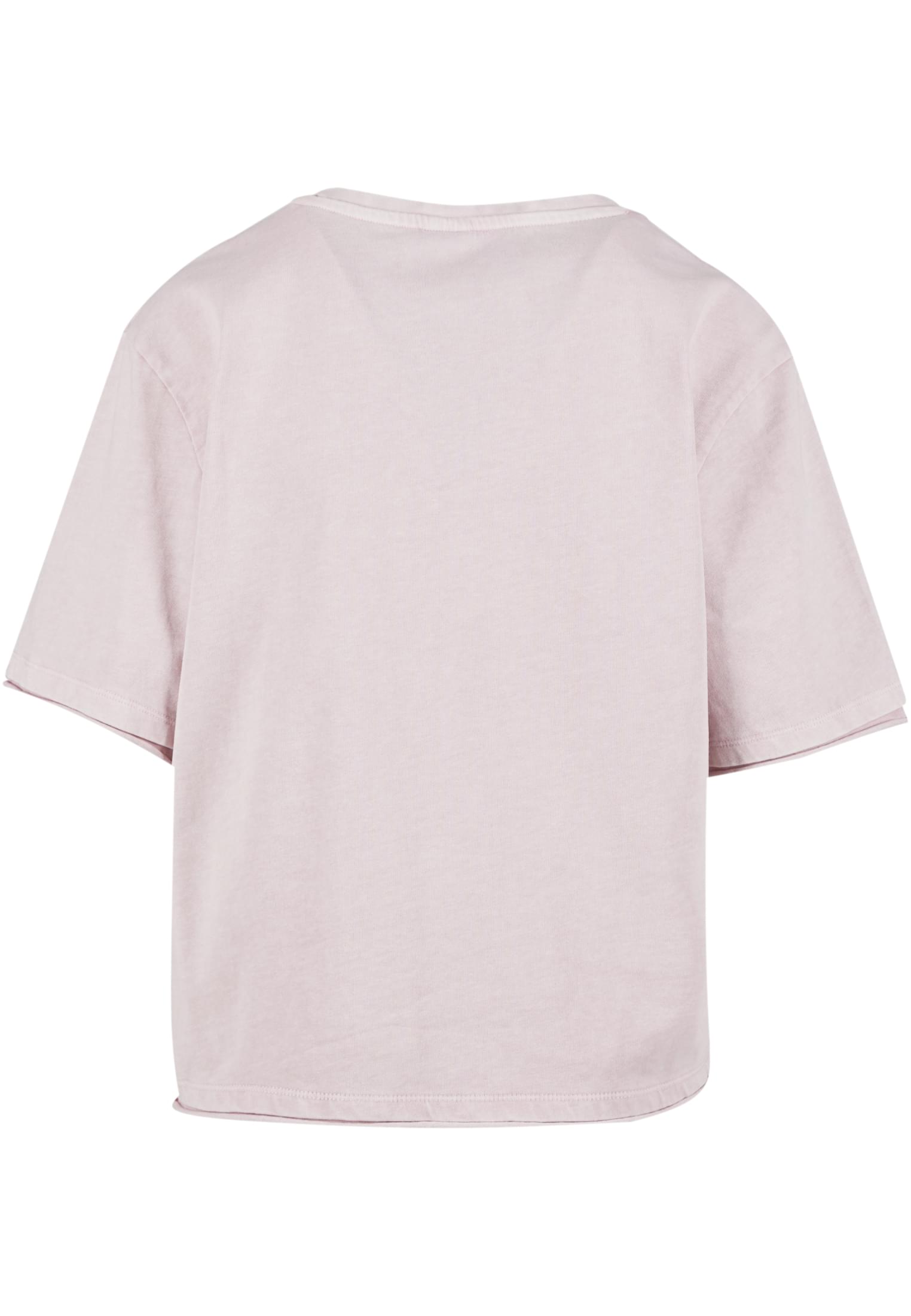 Ladies Washed Jersey Boxy Shirt blushedrose 3XL - variant image 4