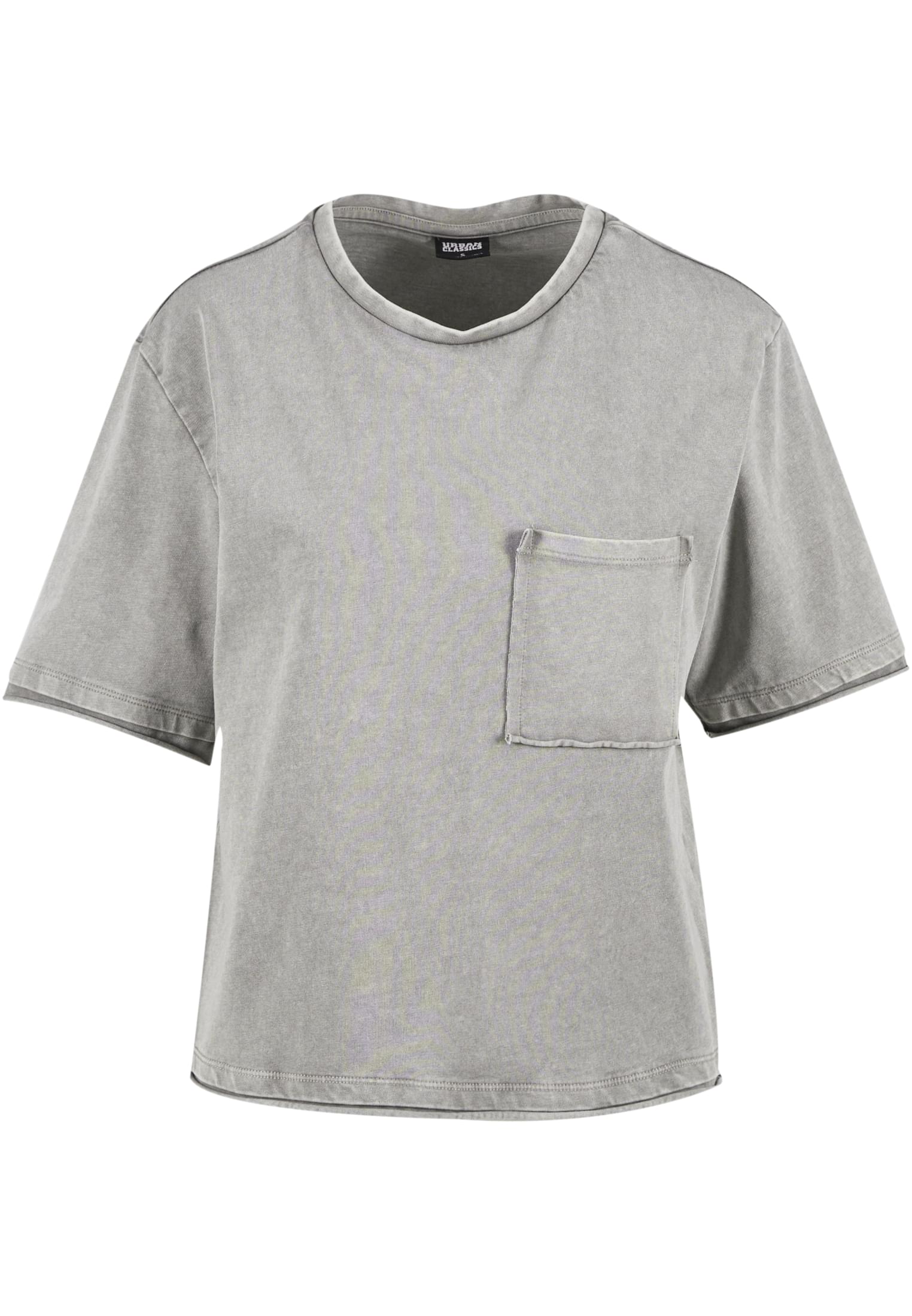 Ladies Washed Jersey Boxy Shirt