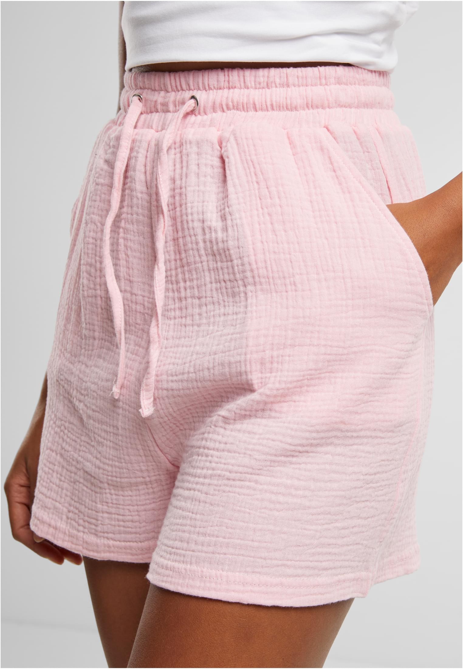 Ladies Musselin Shorts blushedrose 3XL - variant image 5