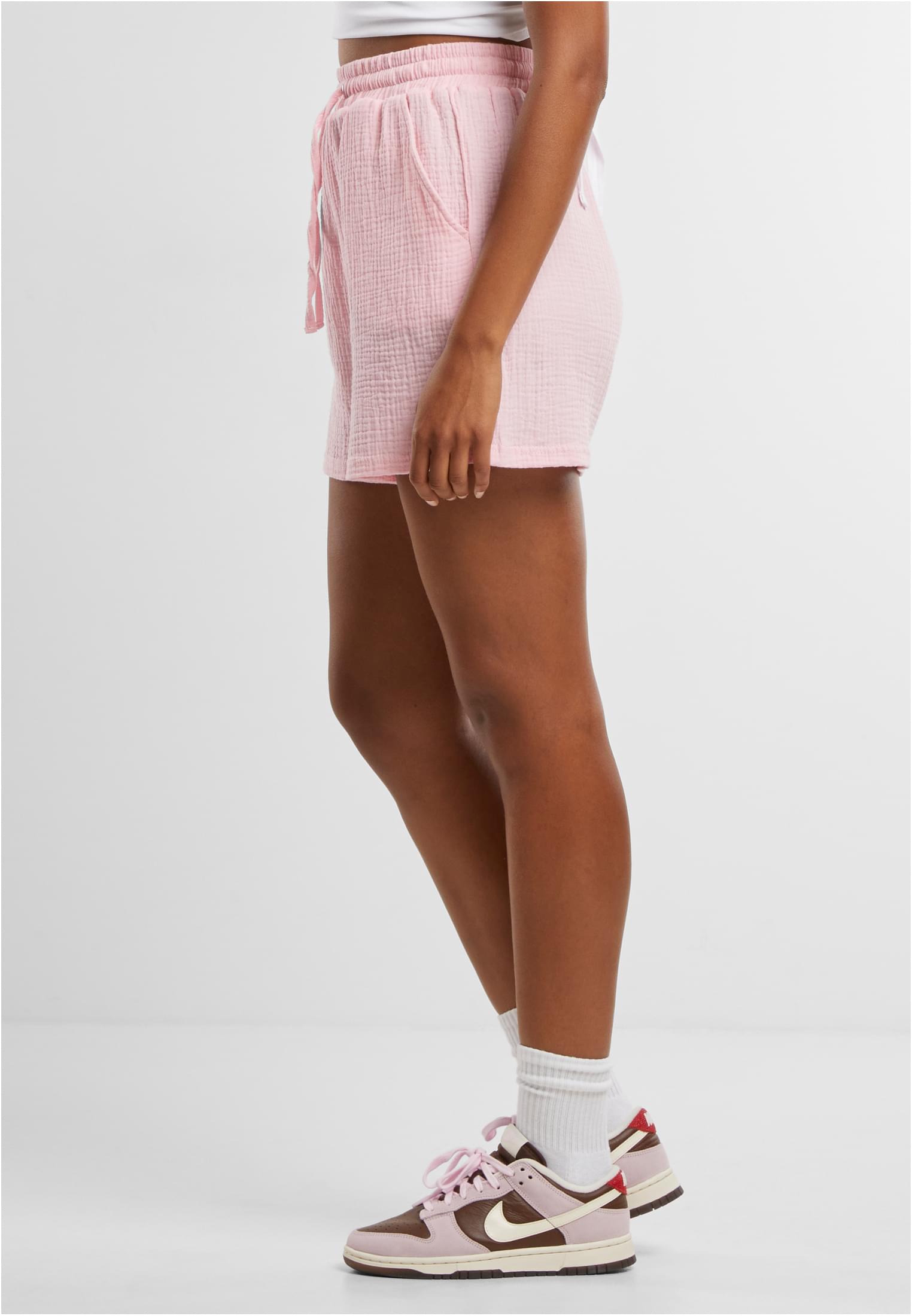 Ladies Musselin Shorts blushedrose 3XL - variant image 1