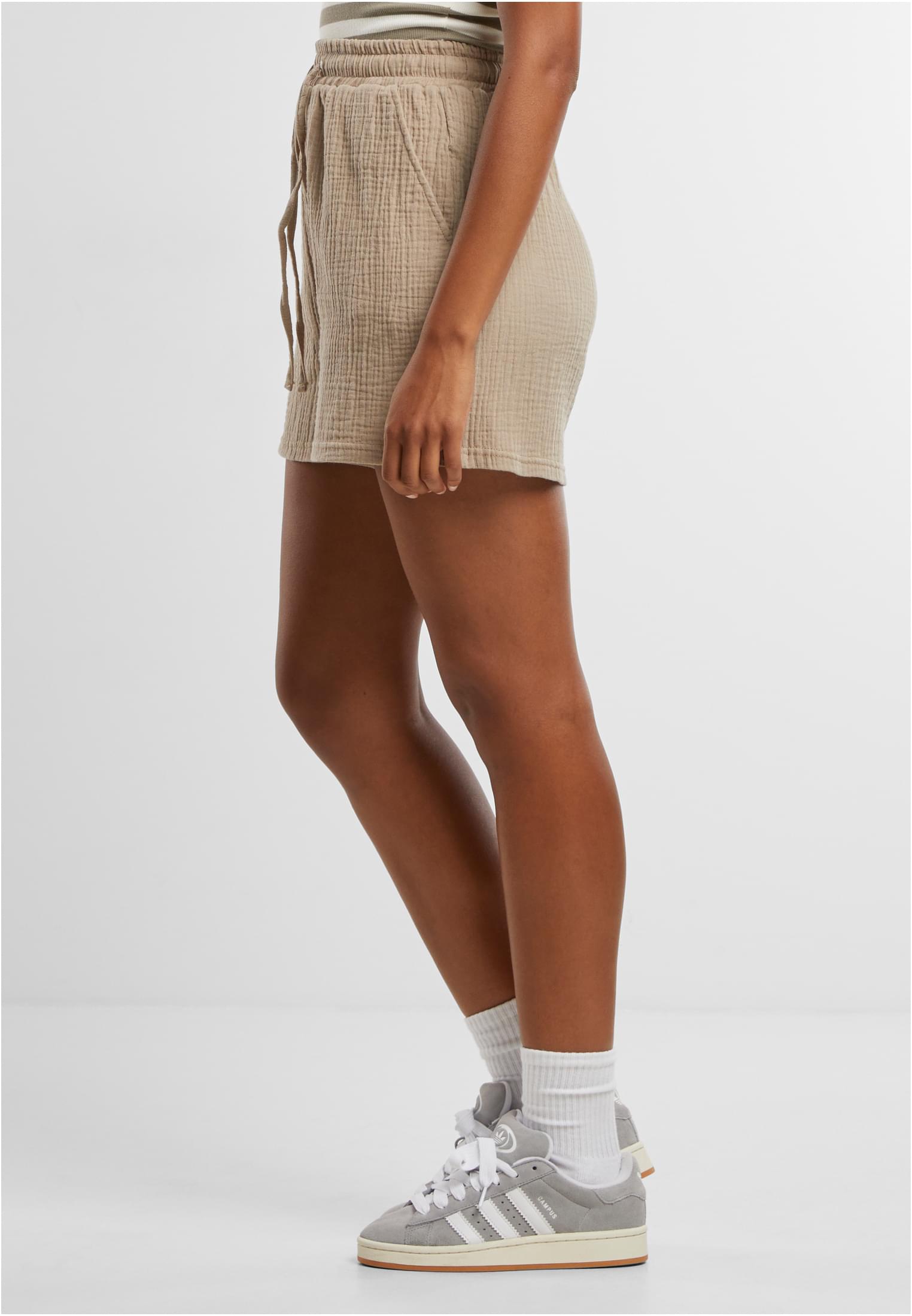 Ladies Musselin Shorts chalkdust 3XL - variant image 1