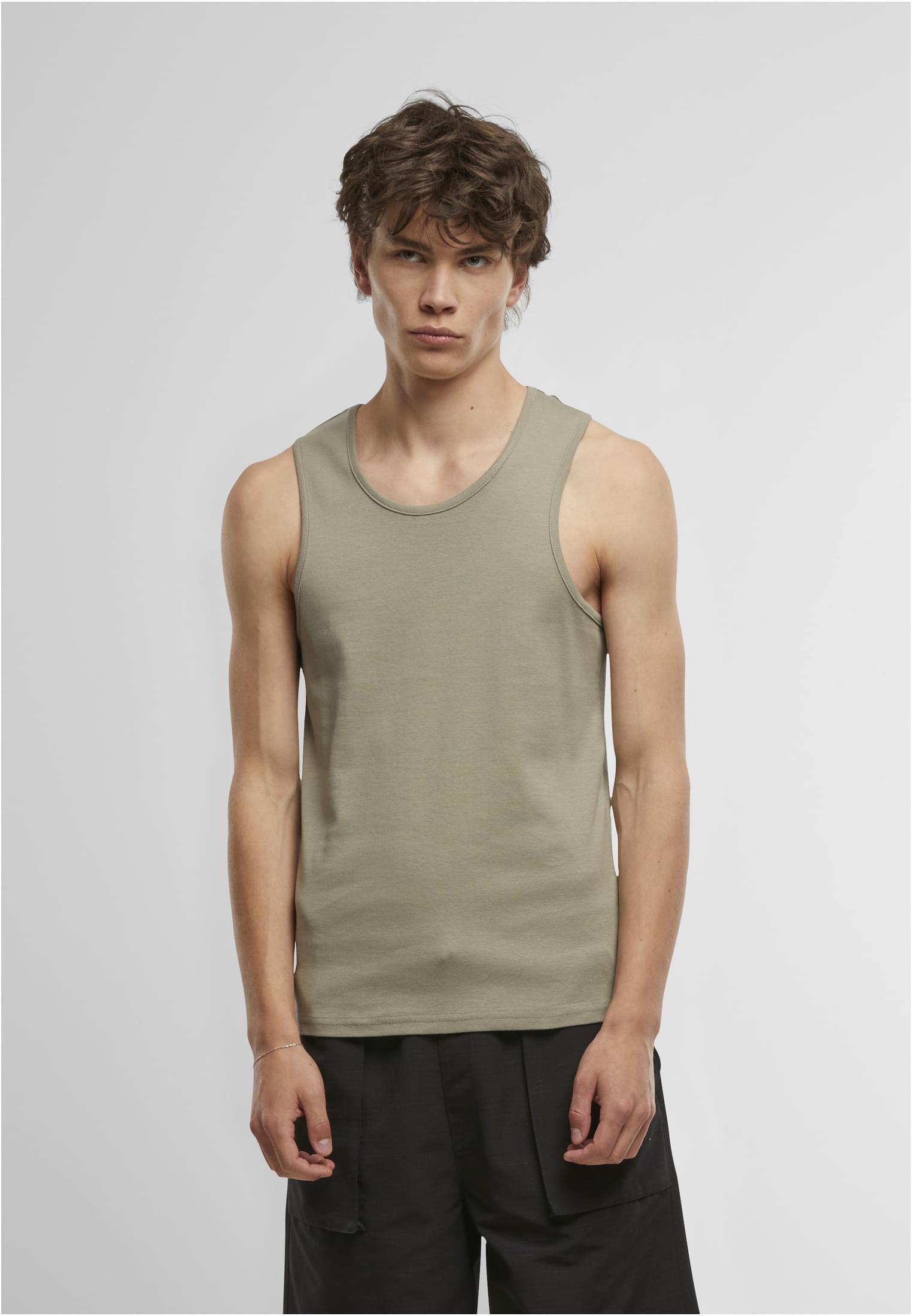 Ribbed Undershirt 2-Pack paleolive+white 3XL - variant image 1