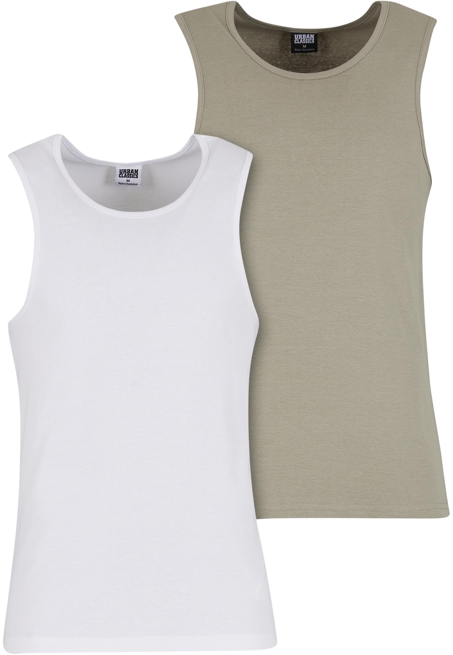 Ribbed Undershirt 2-Pack paleolive+white 3XL - variant image 6