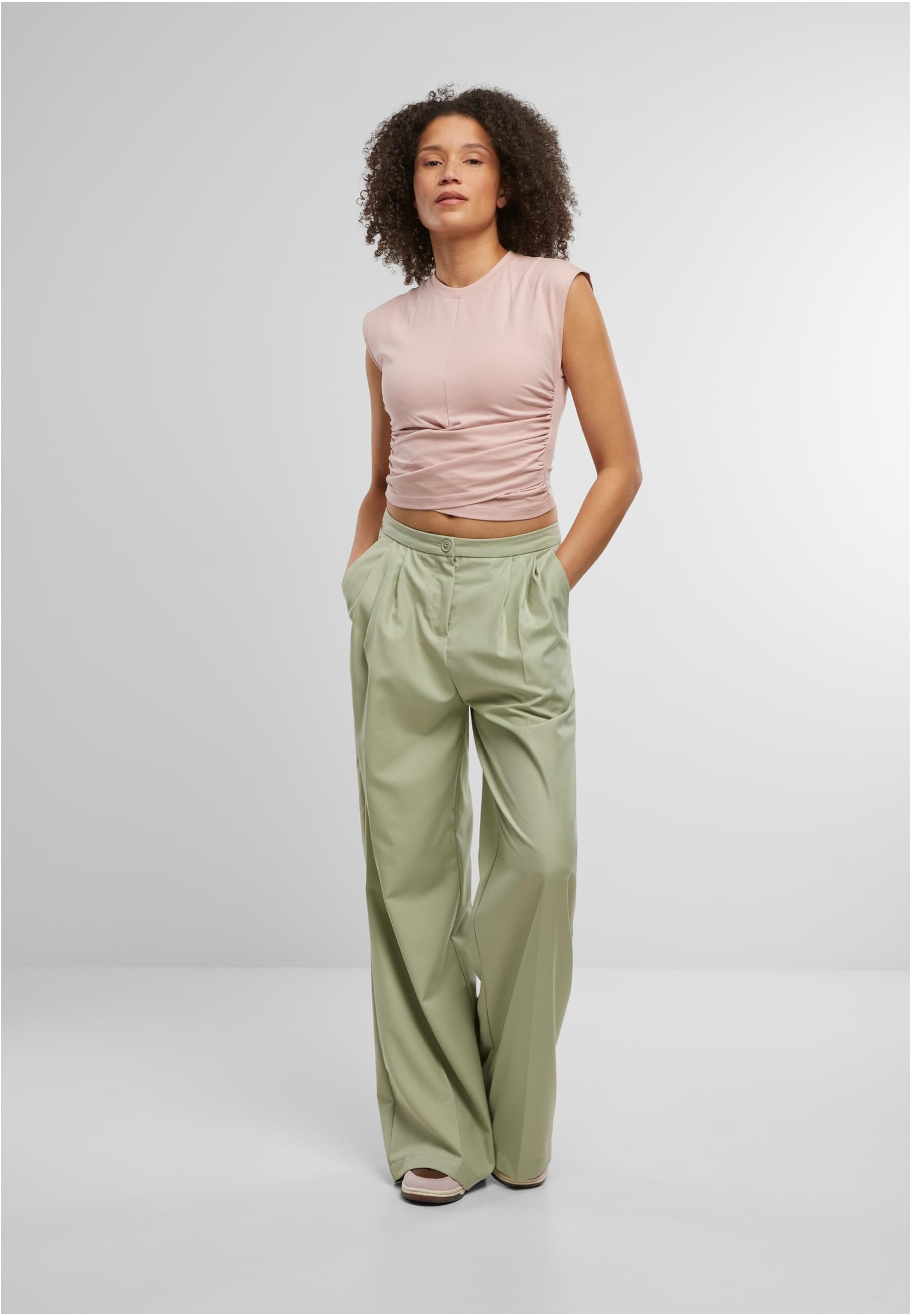 Femmes Top Croisé Court Rosepoudre 3XL
 - variant image 2