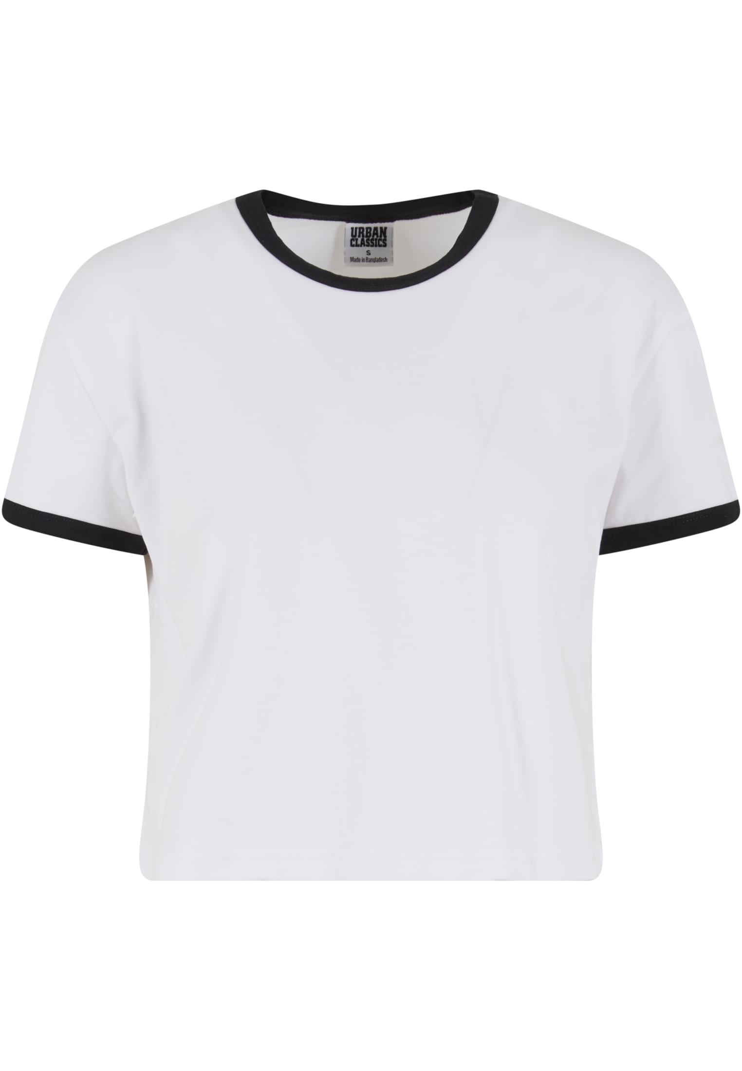 Ladies Contrast Retro T-Shirt white/black 3XL - variant image 3