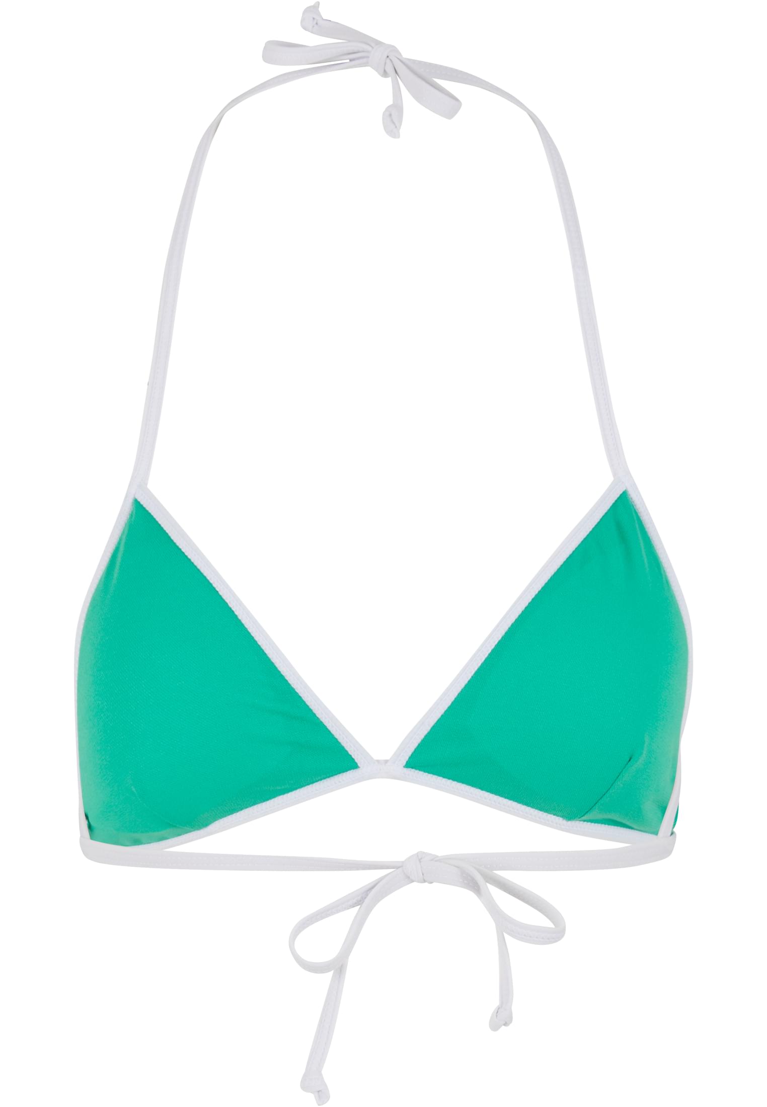 Ladies Retro Triangle Bikini froggreen/white L - variant image 6