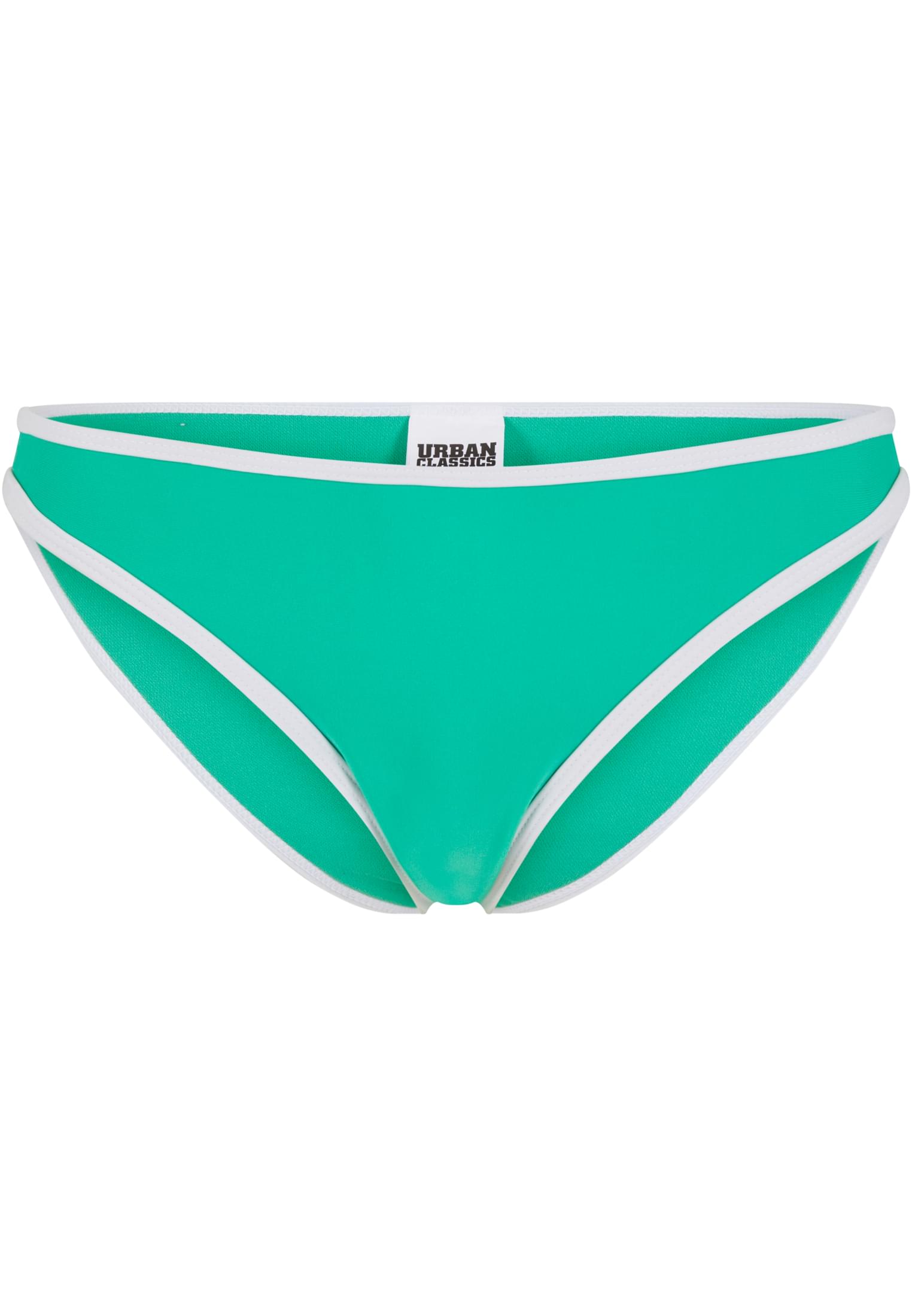 Ladies Retro Triangle Bikini froggreen/white L - variant image 7