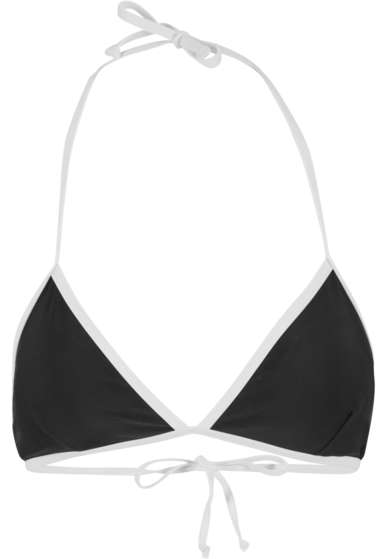 Mujeres Traje de Baño Triangular Retro negro/blanco - variant image 4