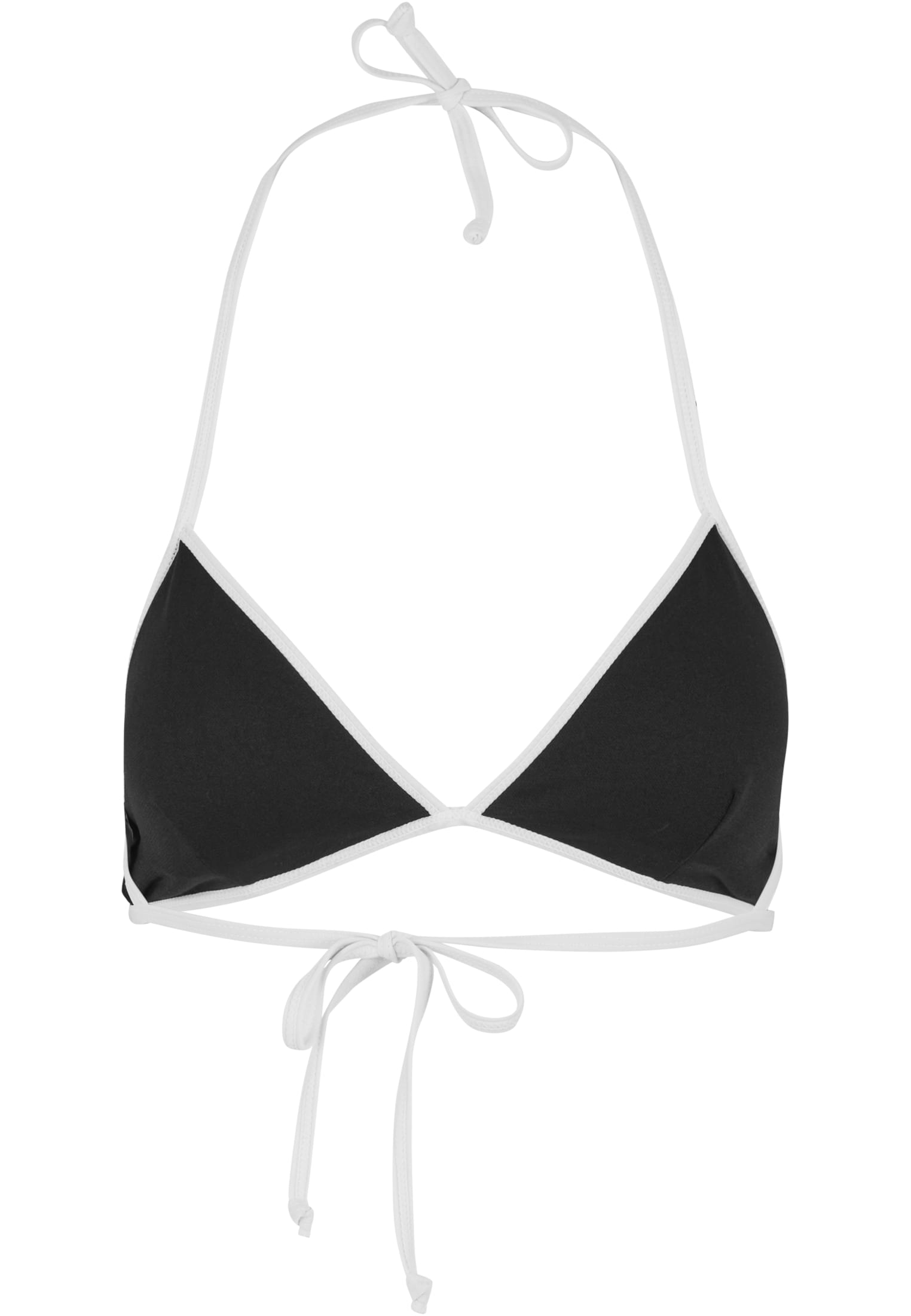 Mujeres Traje de Baño Triangular Retro negro/blanco - variant image 6