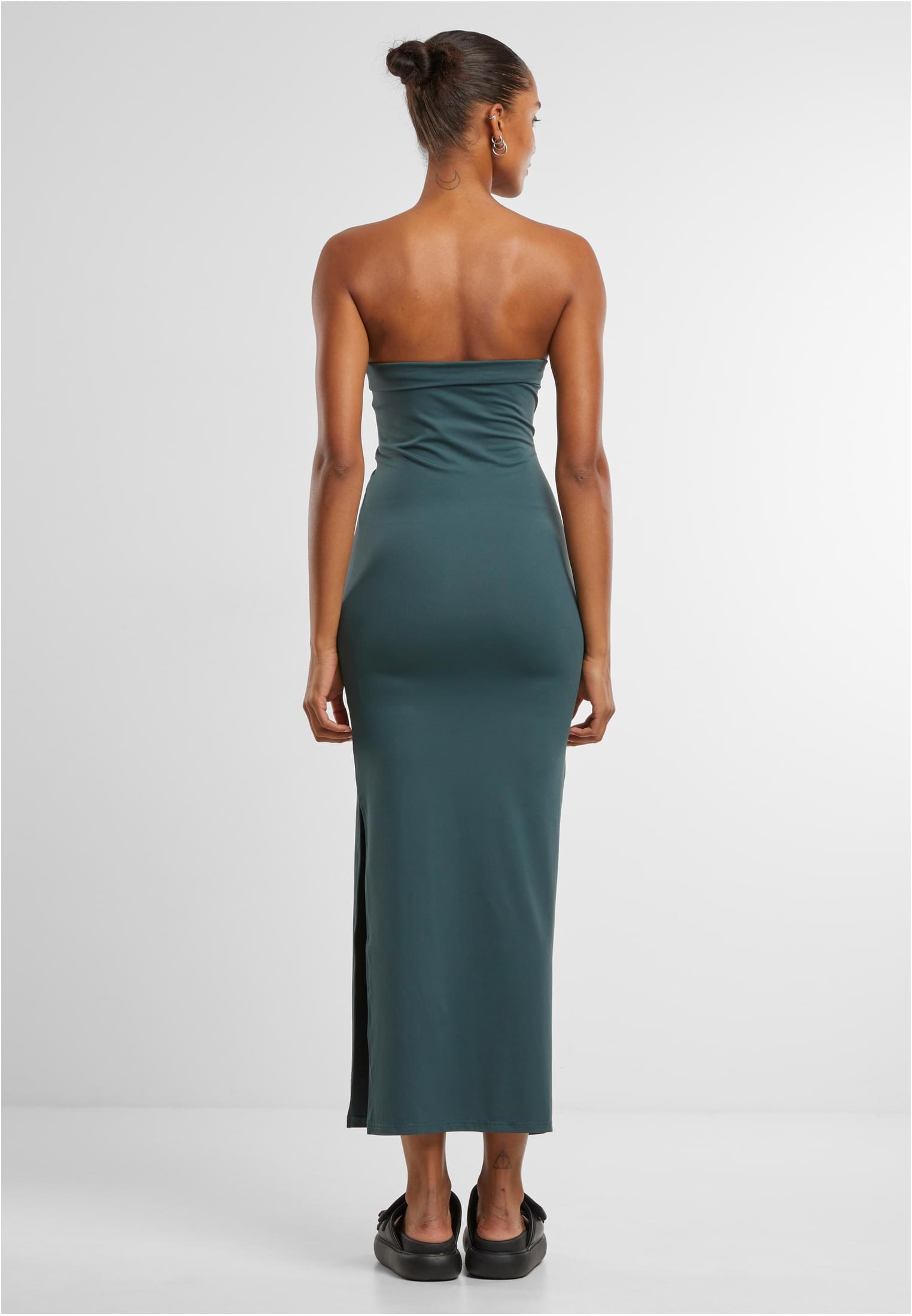 Ladies Bandeau Midi Dress bottlegreen 3XL - variant image 2