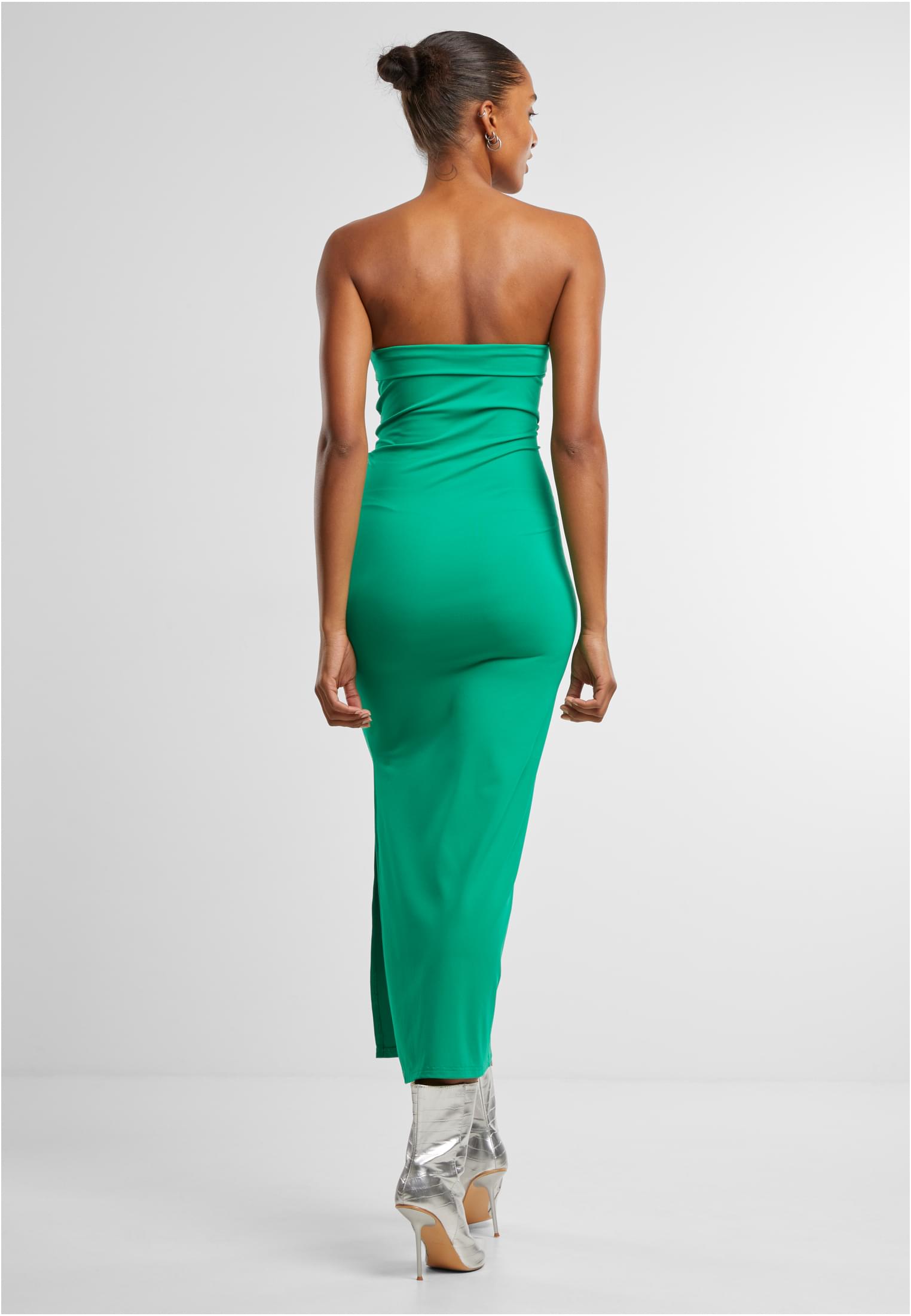 Ladies Bandeau Midi Dress froggreen 3XL - variant image 2