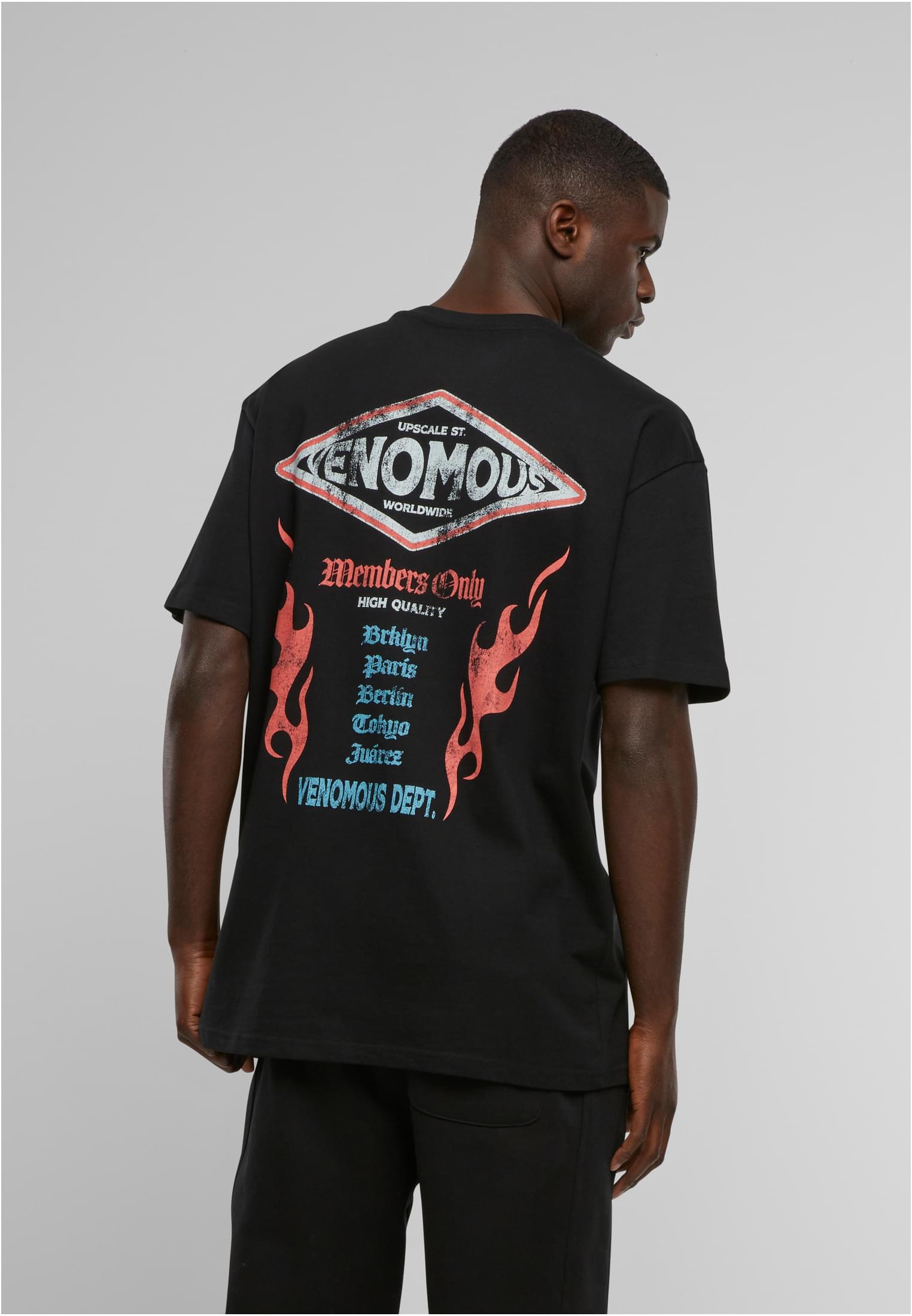 UC Mitglieder Nur Schwerer Übermaß T-Shirt schwarz 3XL - variant image 1