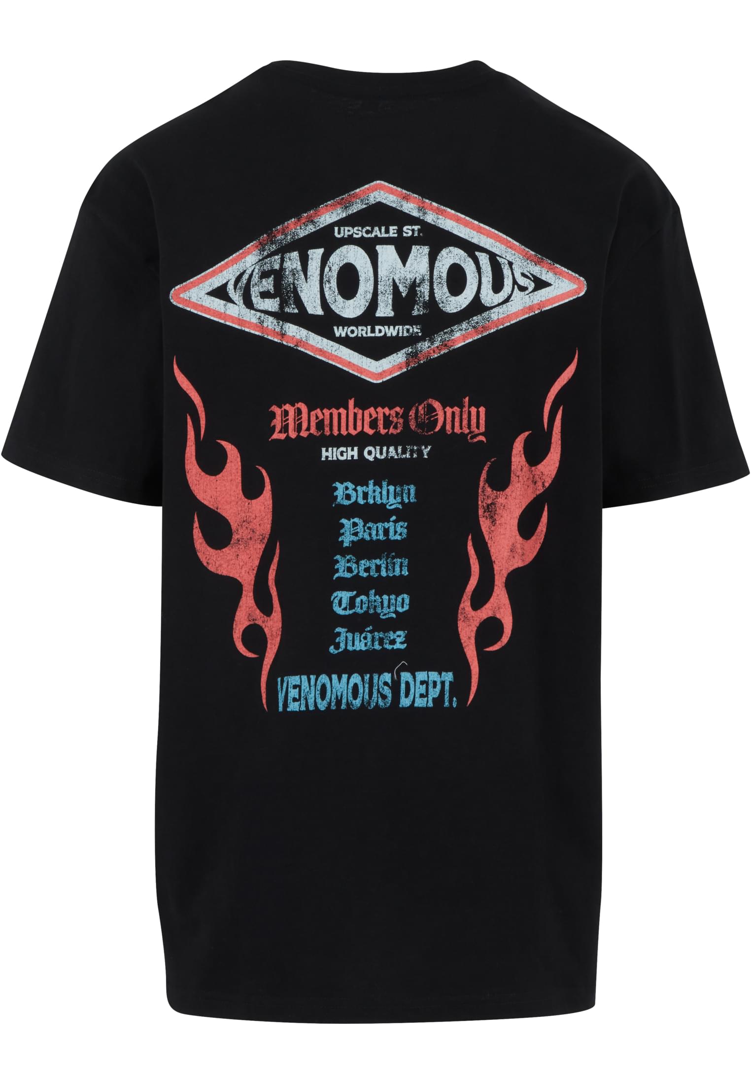 UC Mitglieder Nur Schwerer Übermaß T-Shirt schwarz 3XL - variant image 4