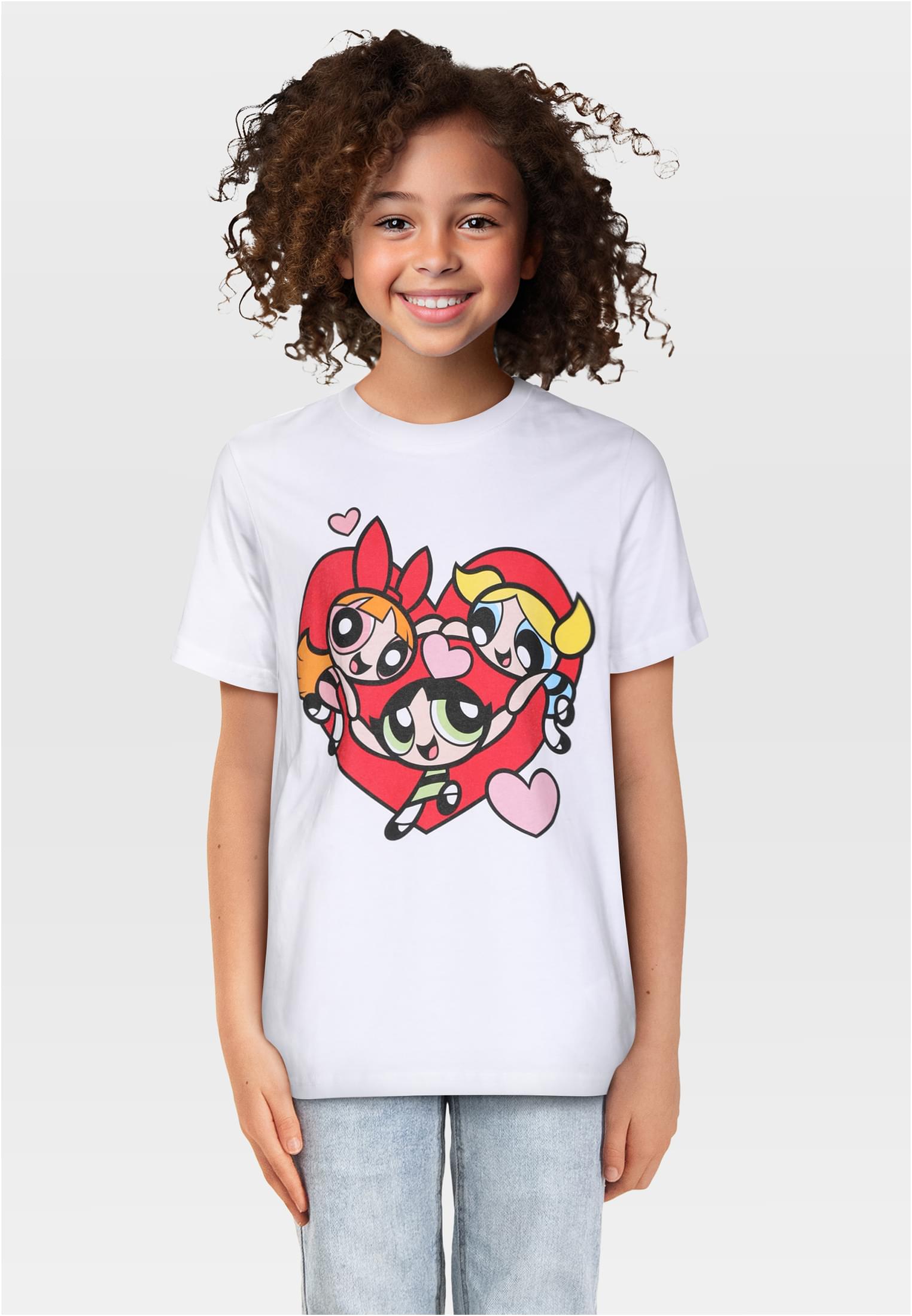 T-shirt 2 paquets - manches courtes - Power Puff Girls blanc+blanc 110/116
 - variant image 2