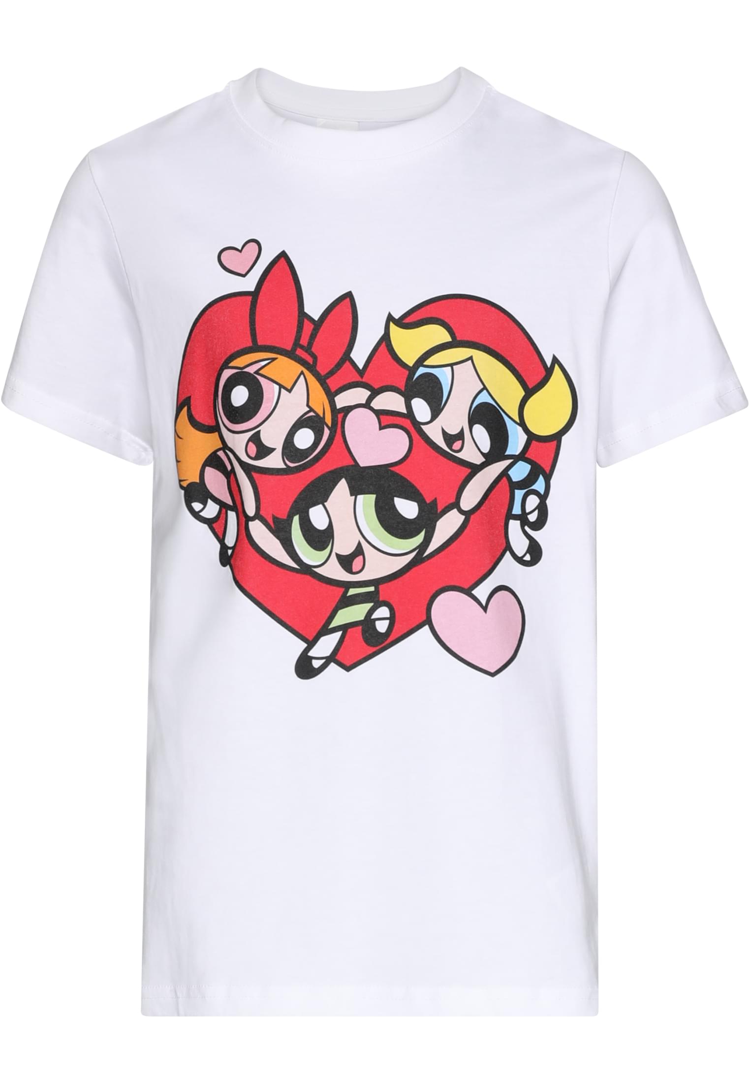 T-shirt 2 paquets - manches courtes - Power Puff Girls blanc+blanc 110/116
 - variant image 8