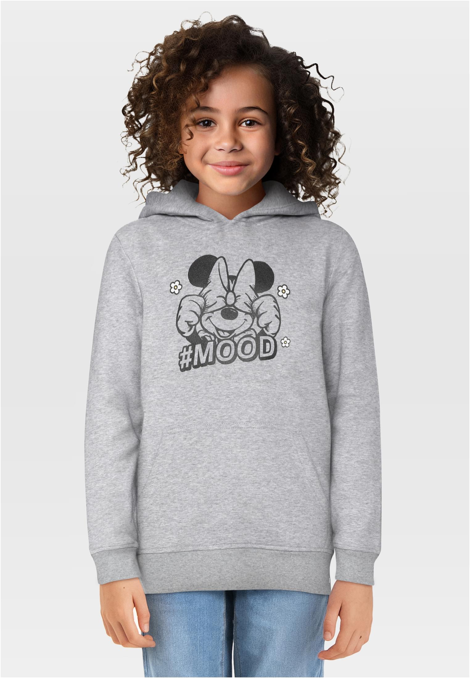 T-Shirt & Hoody 2 Pack - Minnie Mouse white+heathergrey 110/116 - variant image 2