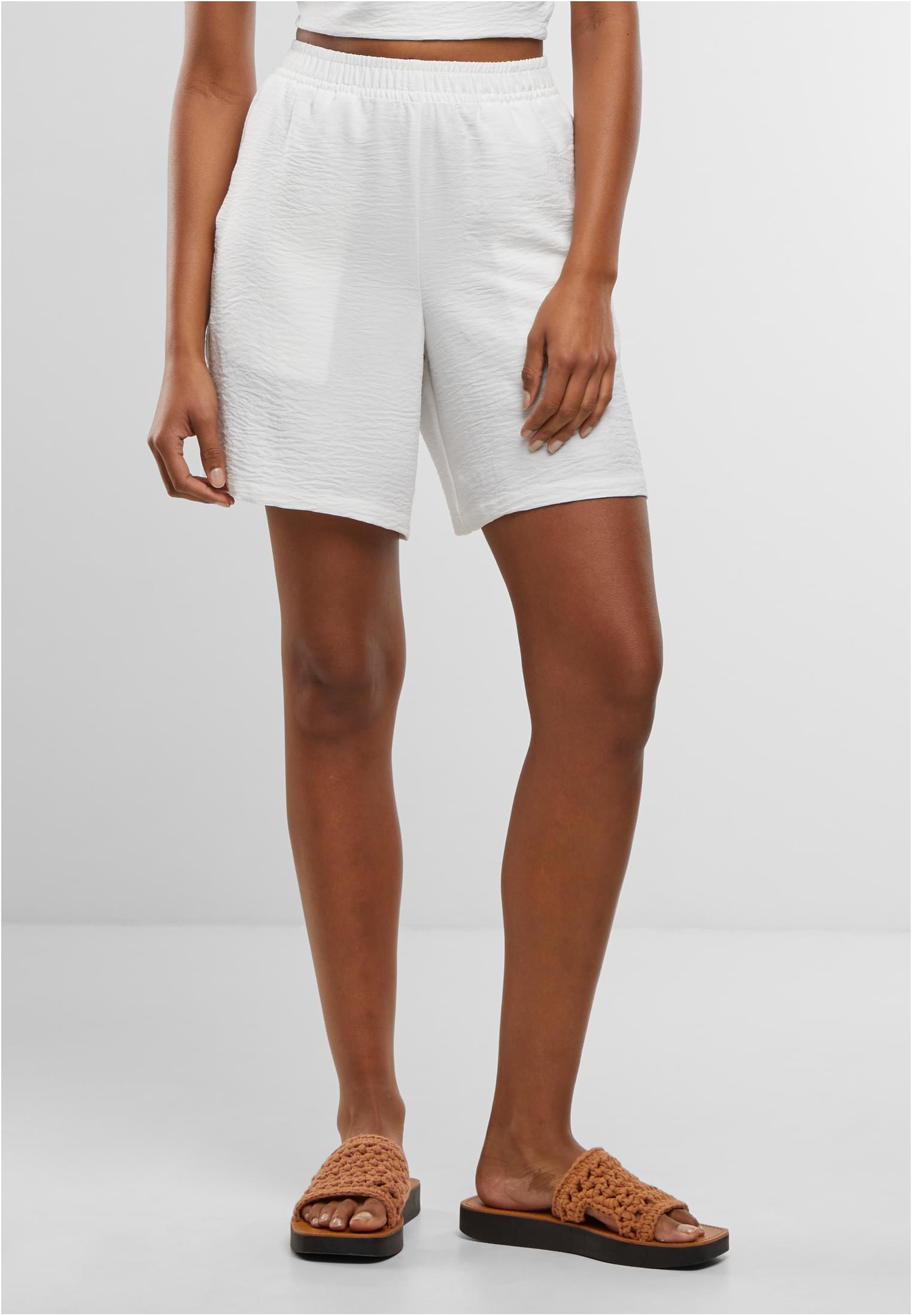 Ladies Structured Shorts white L - alternate variant 2