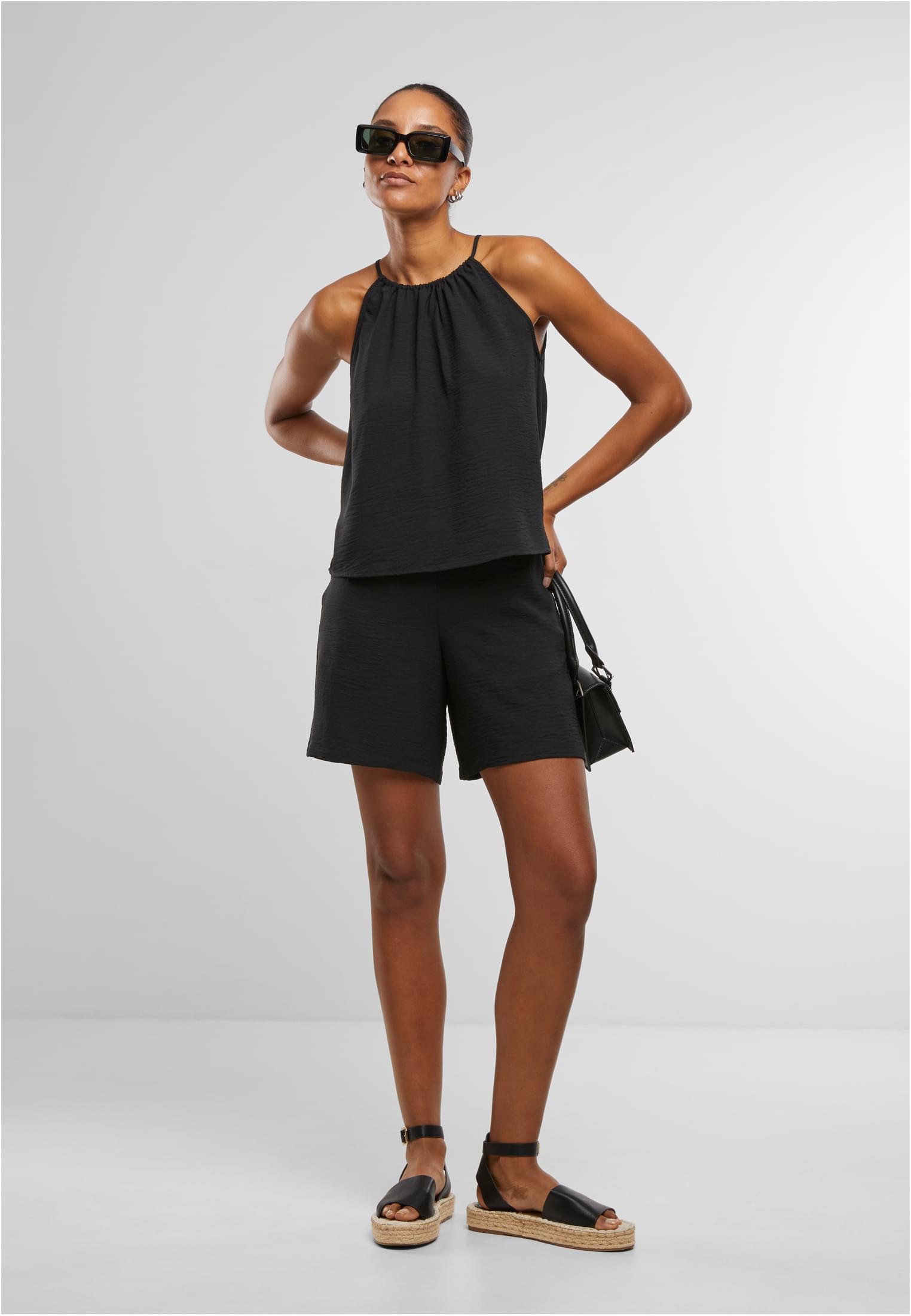 Ladies Structured Shorts black L - variant image 4