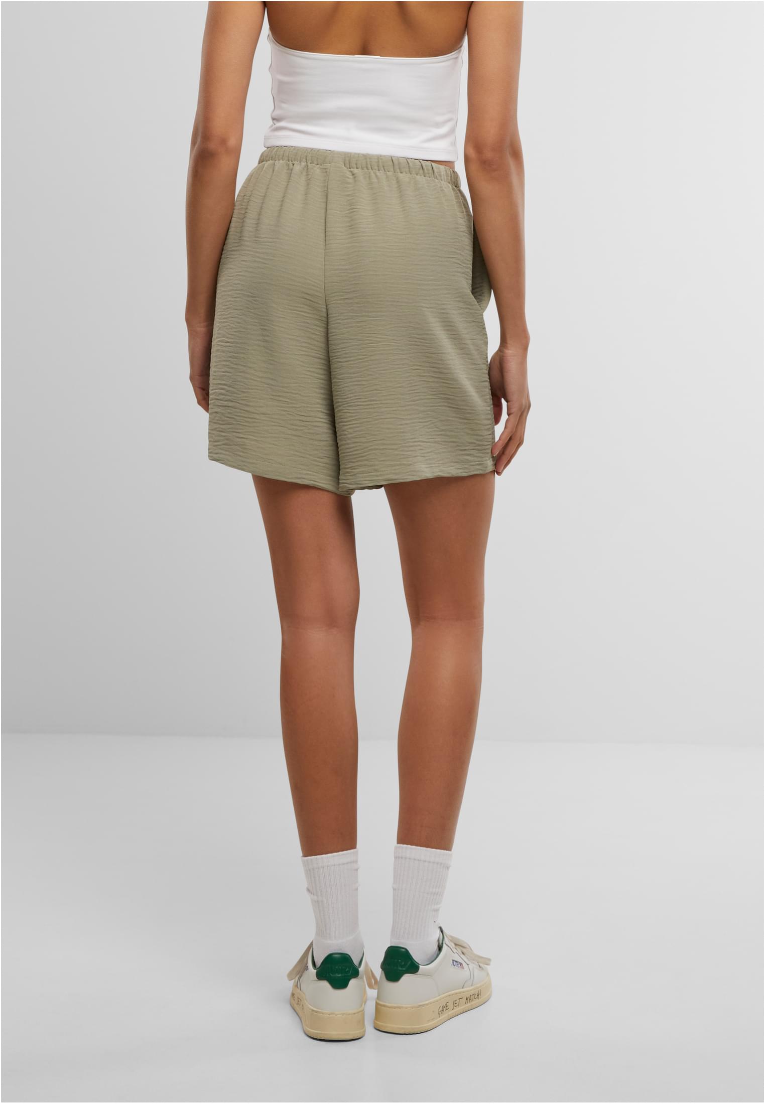 Ladies Structured Shorts paleolive L - variant image 2