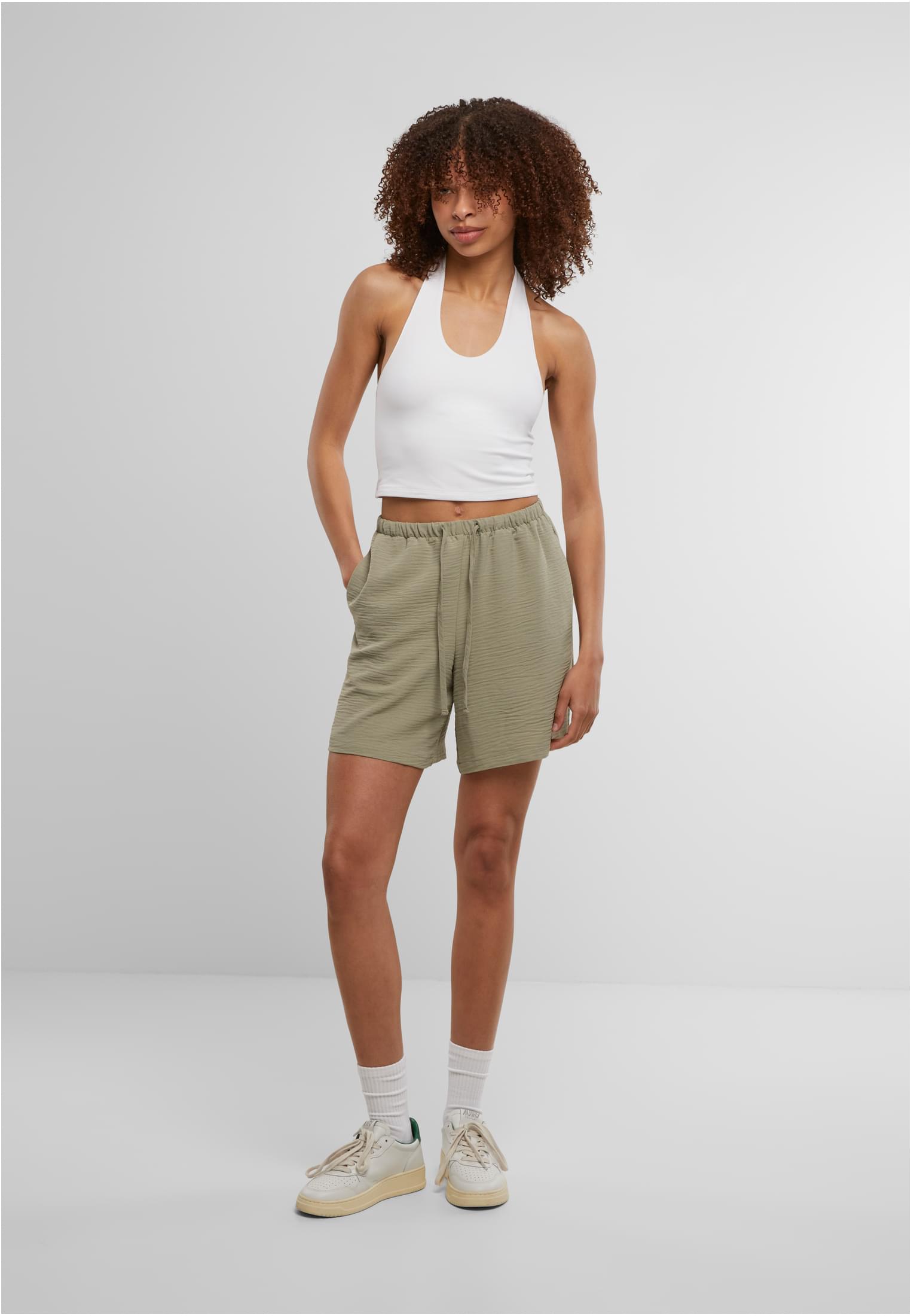 Ladies Basic Neckholder Jersey Top white 3XL - variant image 2