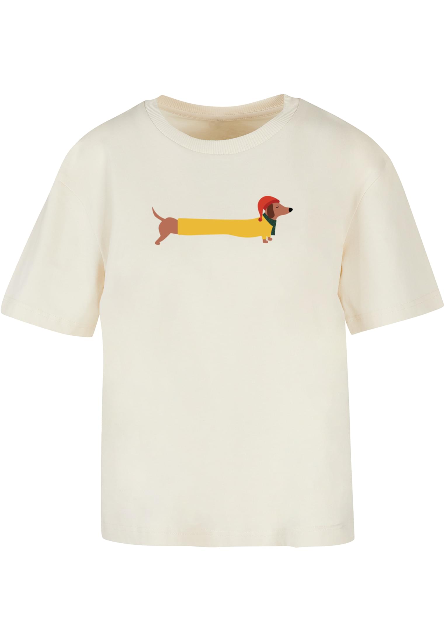 Ladies Christmas Dog Tee whitesand 3XL - alternate variant 3