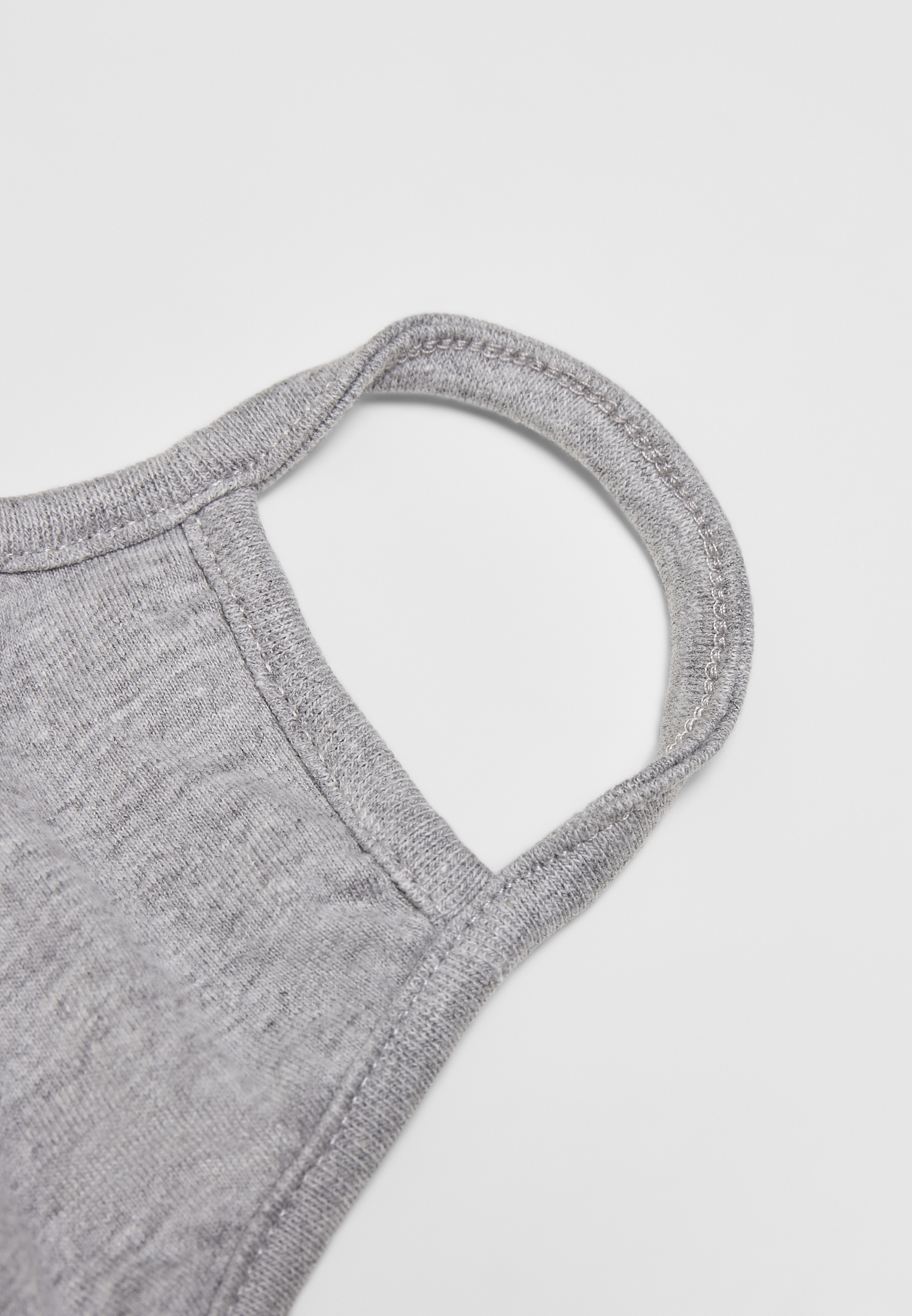 Chimney Face Mask heather grey one size - variant image 3