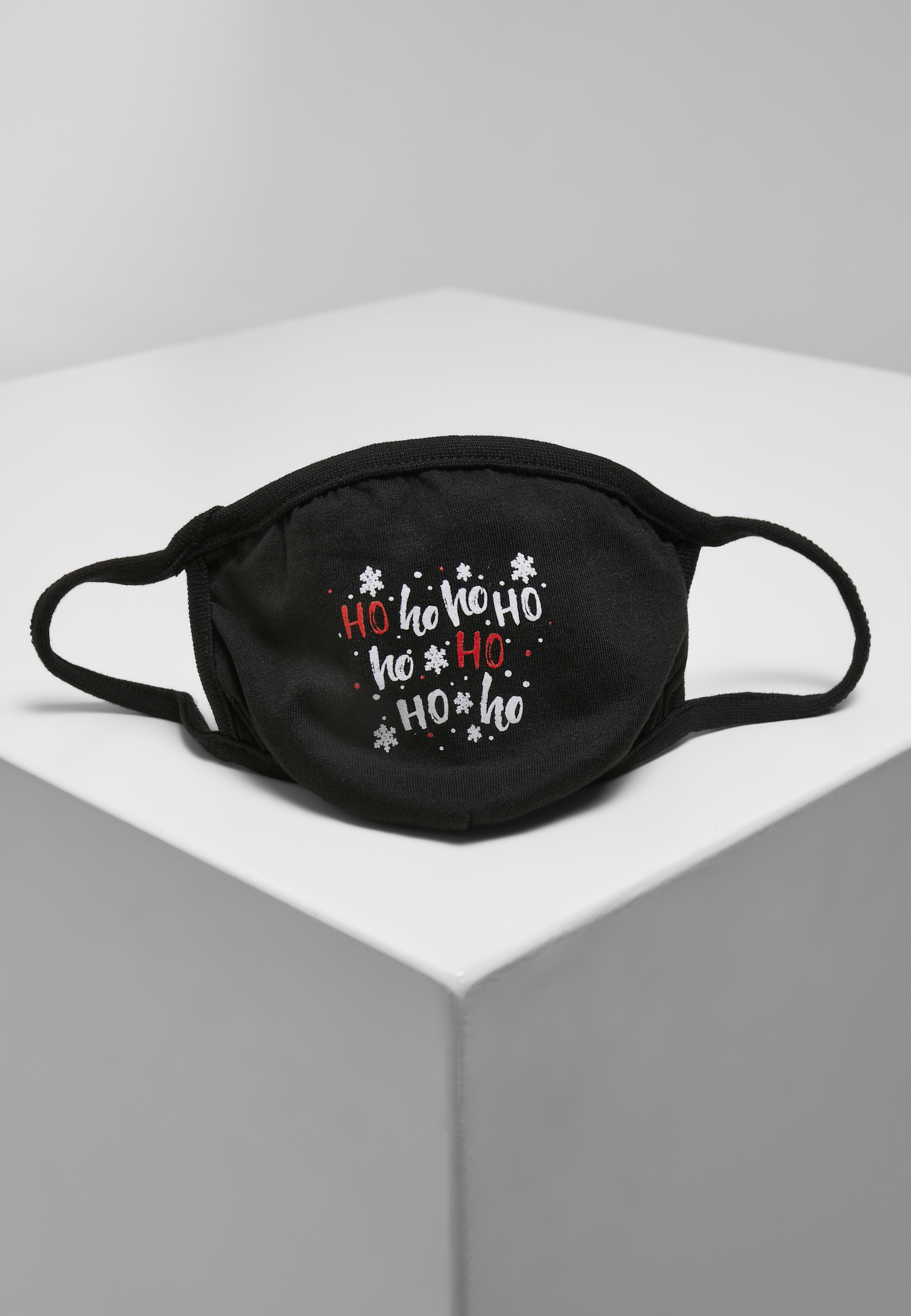 Ho Ho Ho Face Mask black one size - alternate variant 1