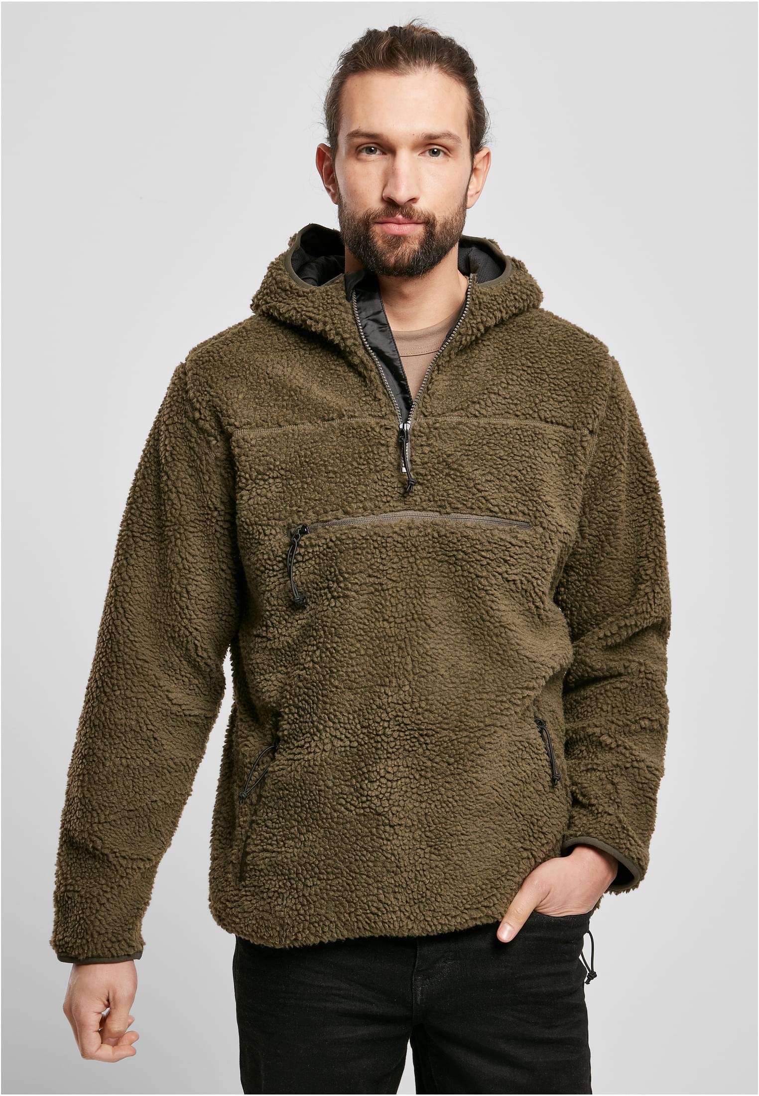 Teddyfleece Worker Pullover olivo 3XL
 - alternate variant 3
