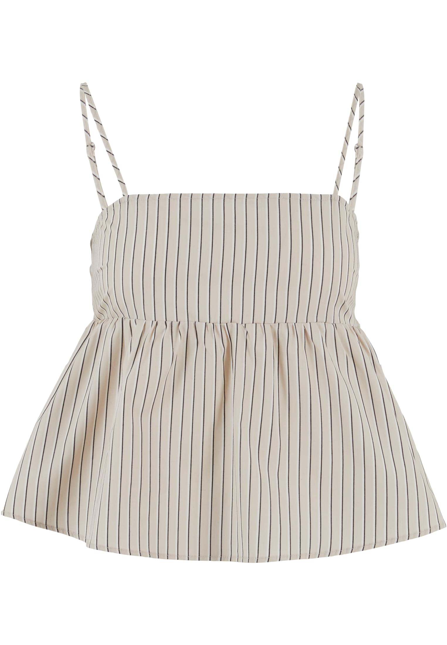 Ladies Striped Cotton Cami Top cloud/white L - variant image 5