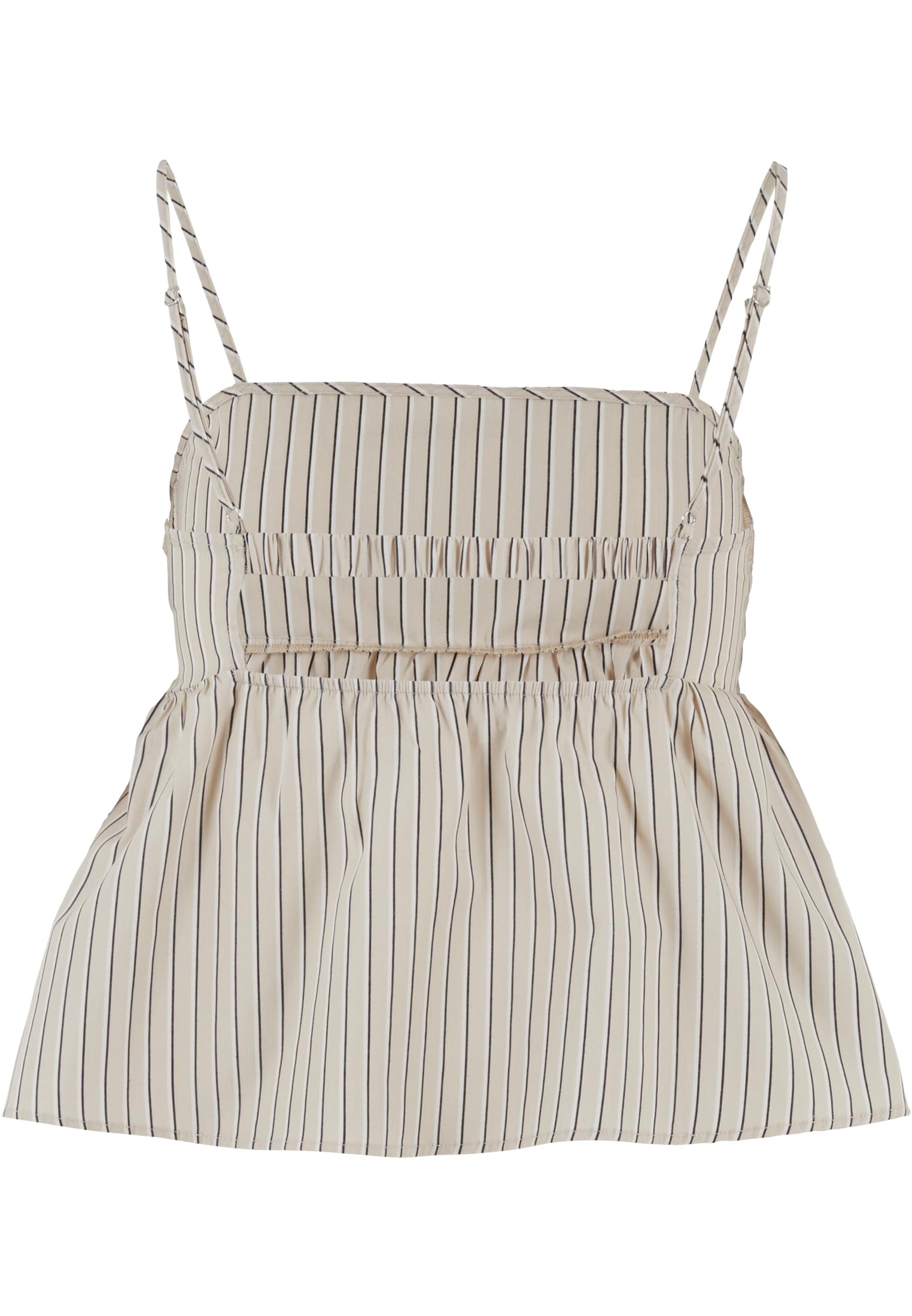 Ladies Striped Cotton Cami Top cloud/white L - variant image 6