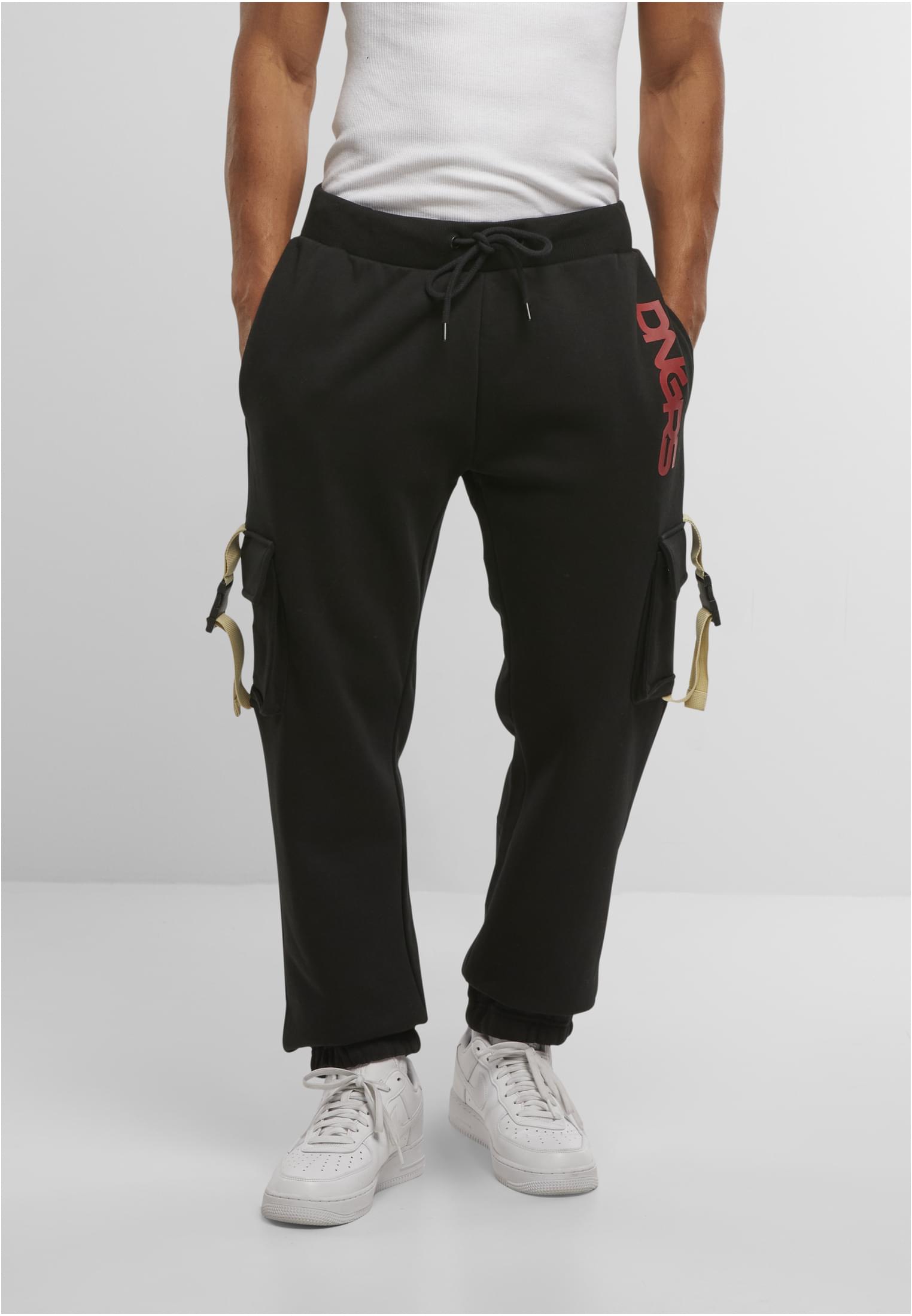 Dangerous DNGRS Loud Jogginghosen black/red L - alternate variant 1