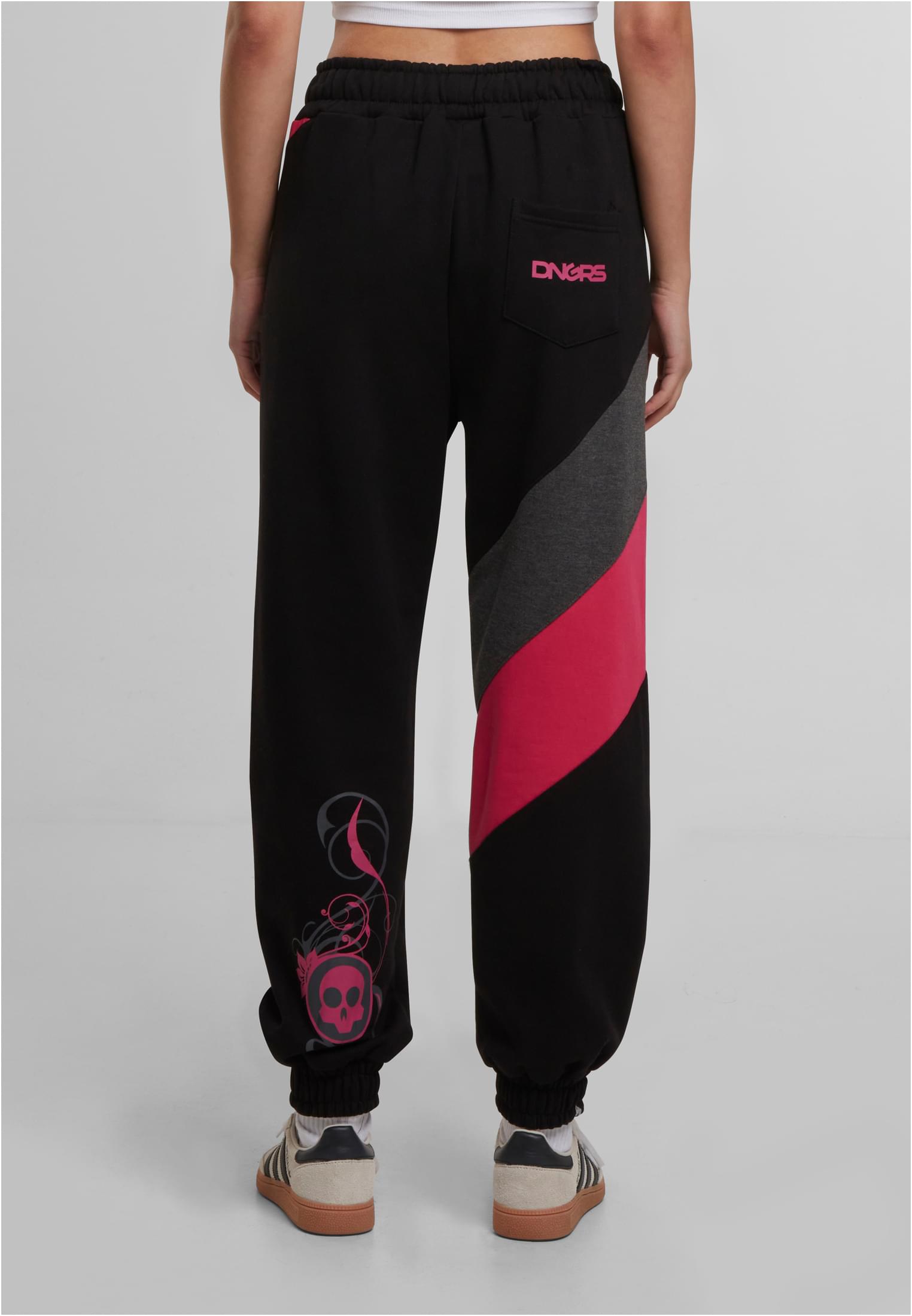 Skull Sweatpants black/pink L - variant image 2