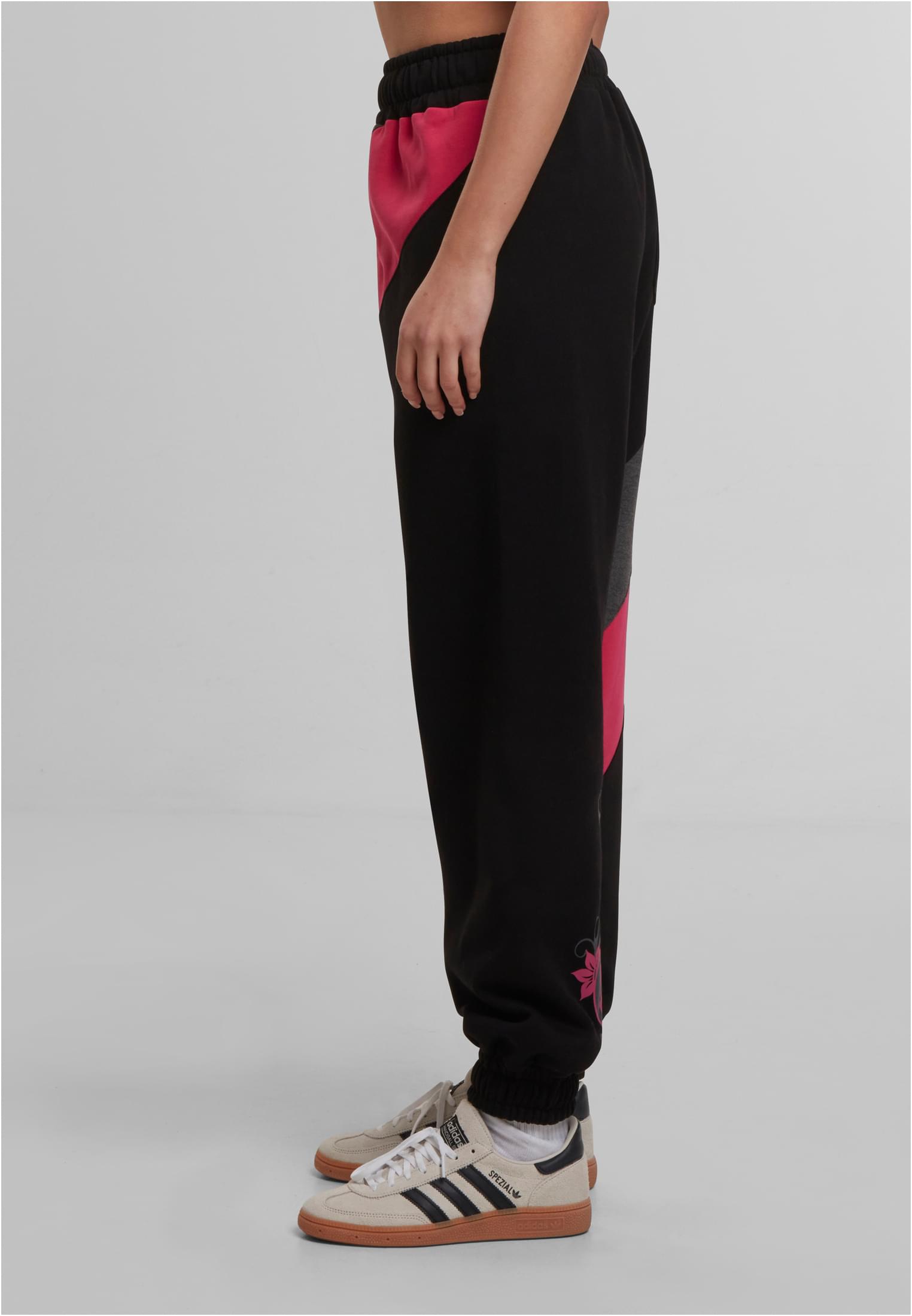 Skull Sweatpants black/pink L - variant image 1