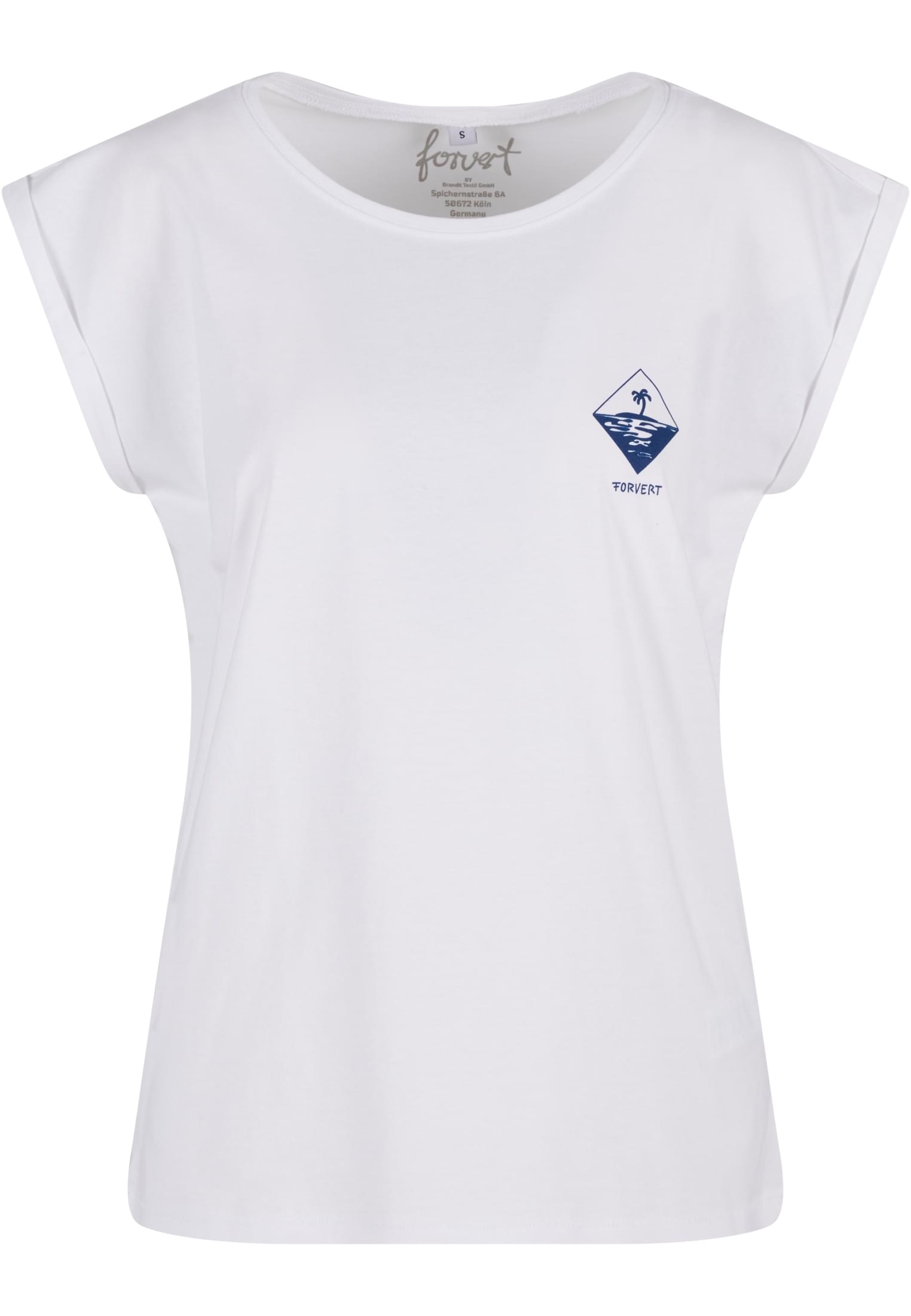 Forvert Ladies Tee Pasadena bianco 3XL
 - variant image 3