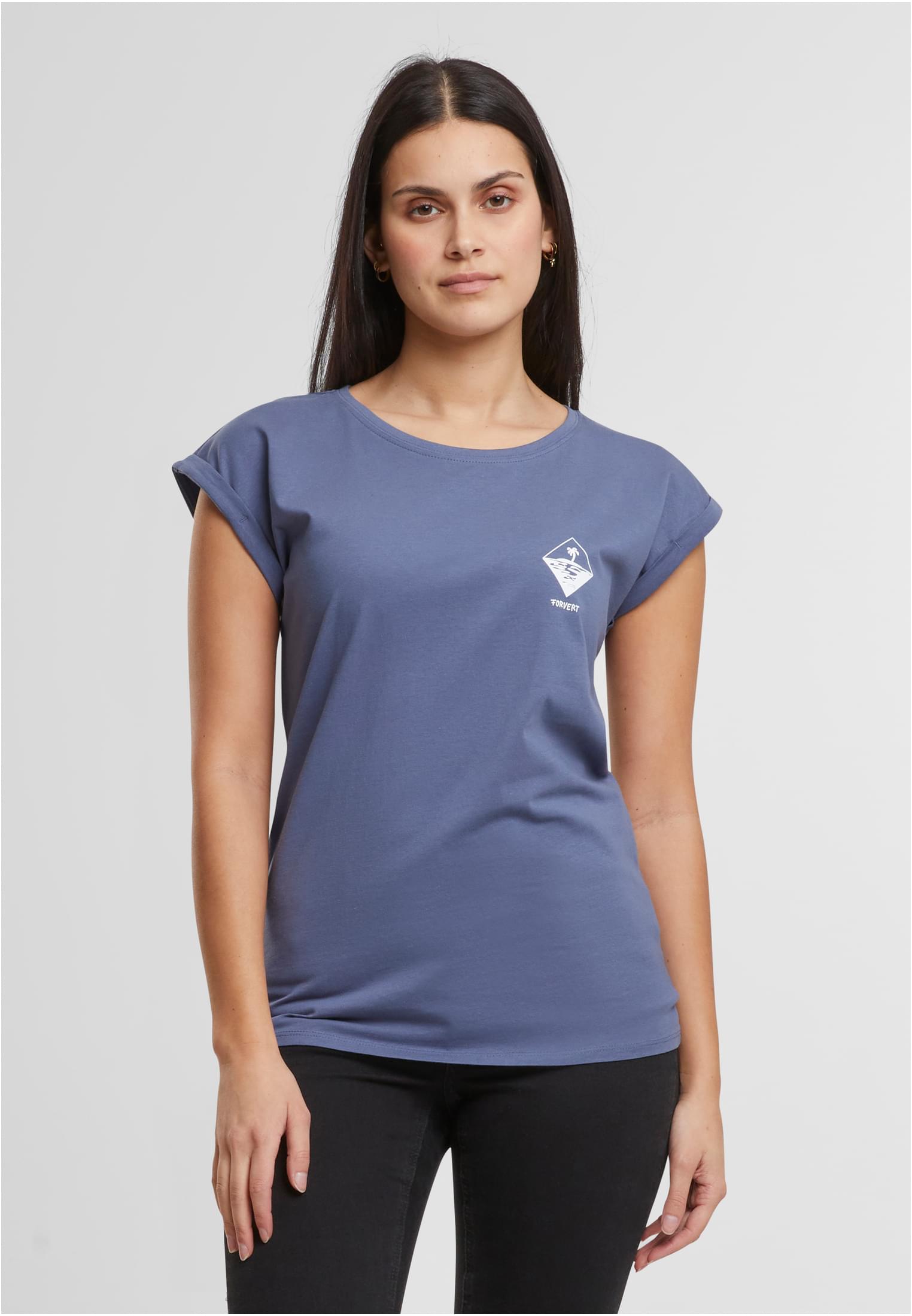 Forvert Ladies Tee Pasadena blu vintage 3XL
 - alternate variant 3