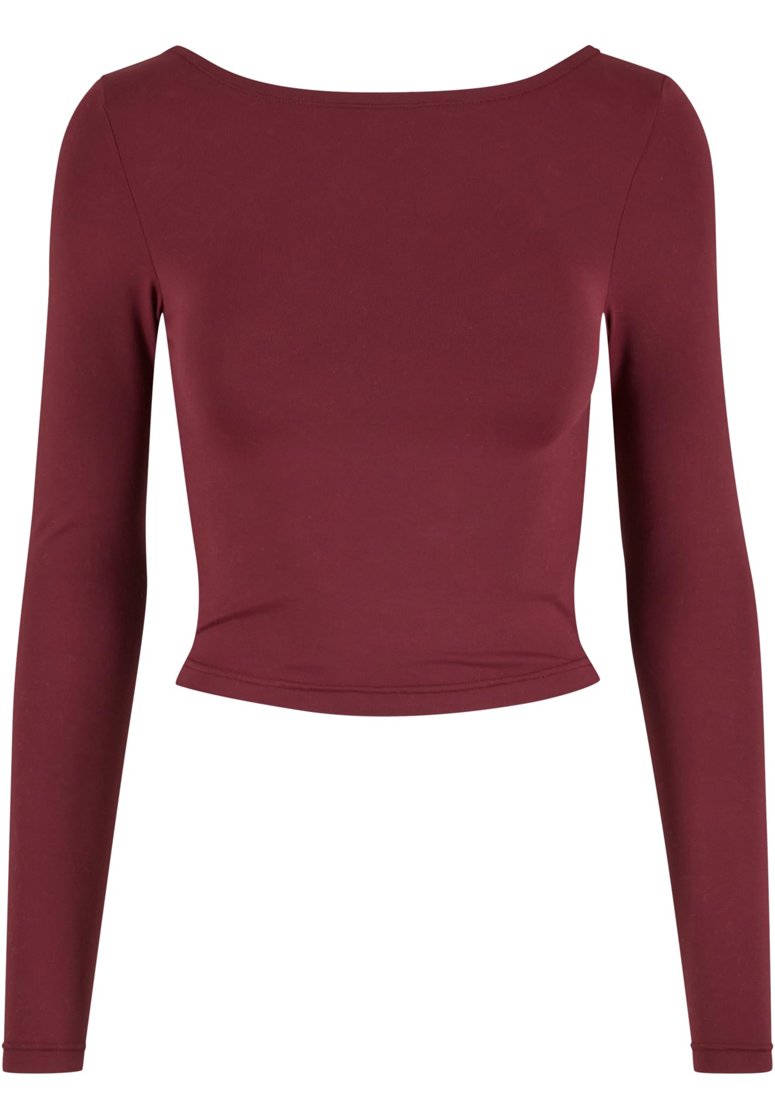 Ladies Slim Fit Longsleeve cherry L - variant image 4