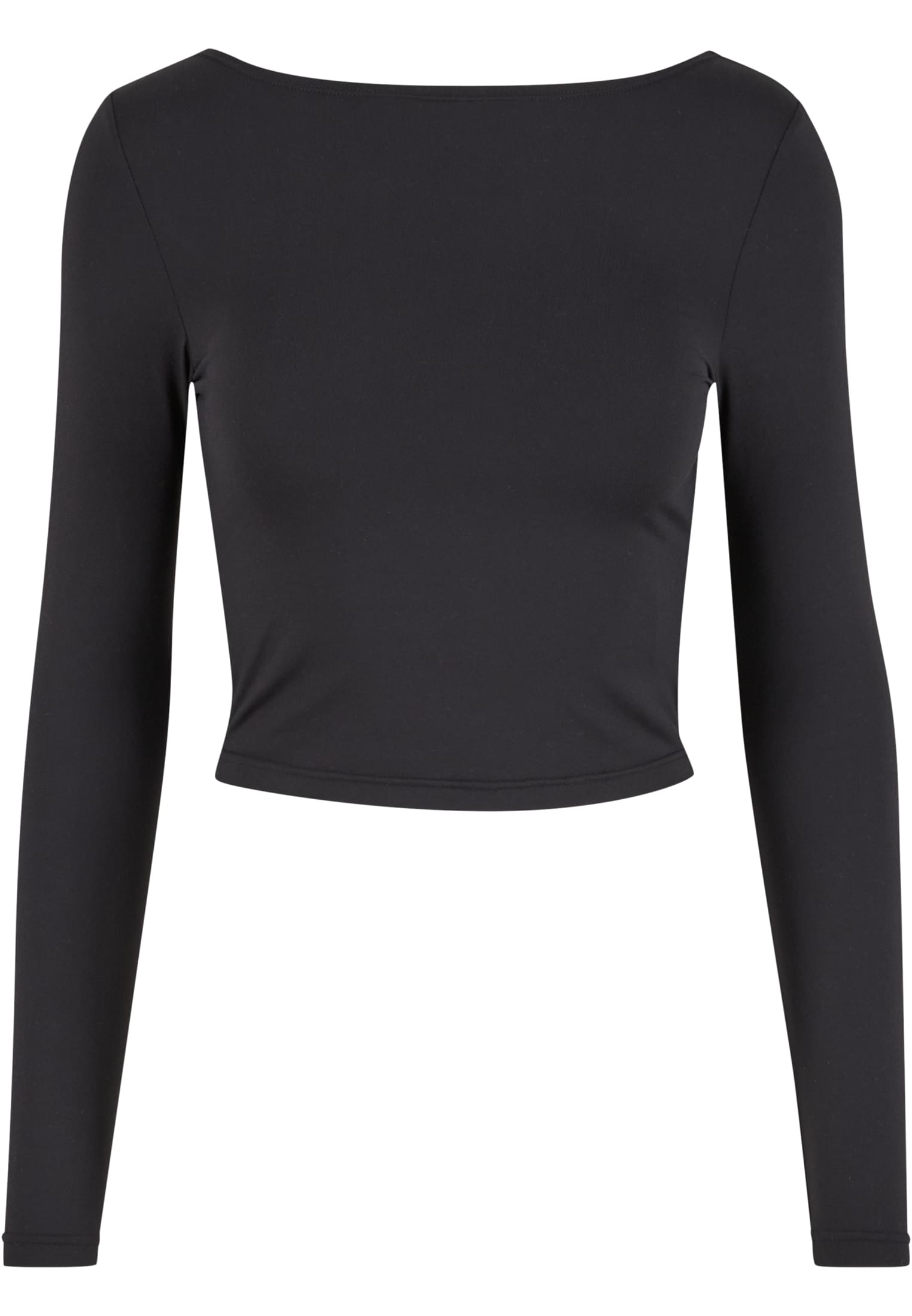 Ladies Slim Fit Longsleeve black L - variant image 4