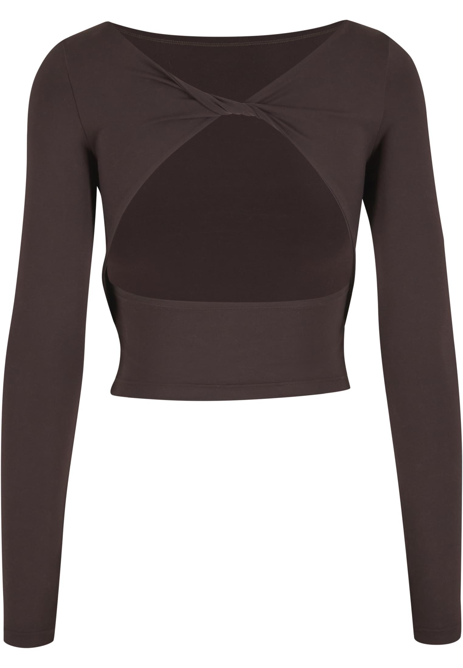 Ladies Slim Fit Longsleeve warmbrown L - variant image 5