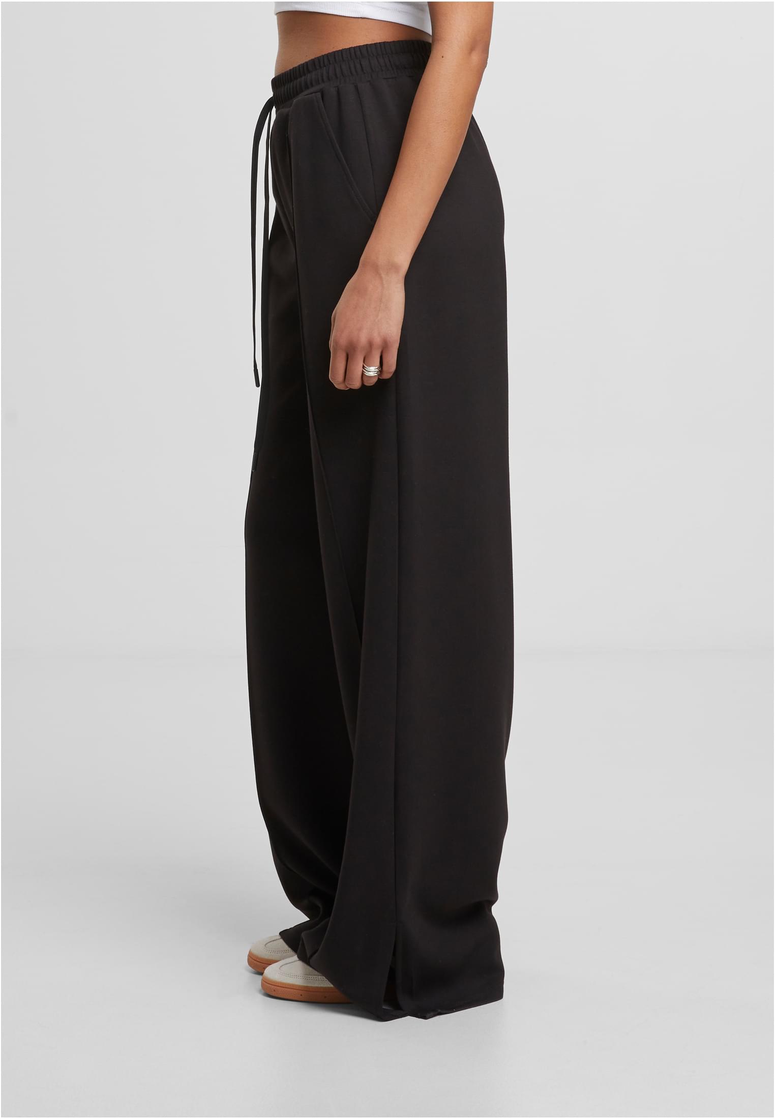 Ladies Soft Touch Palazzo Pants black 3XL - variant image 1