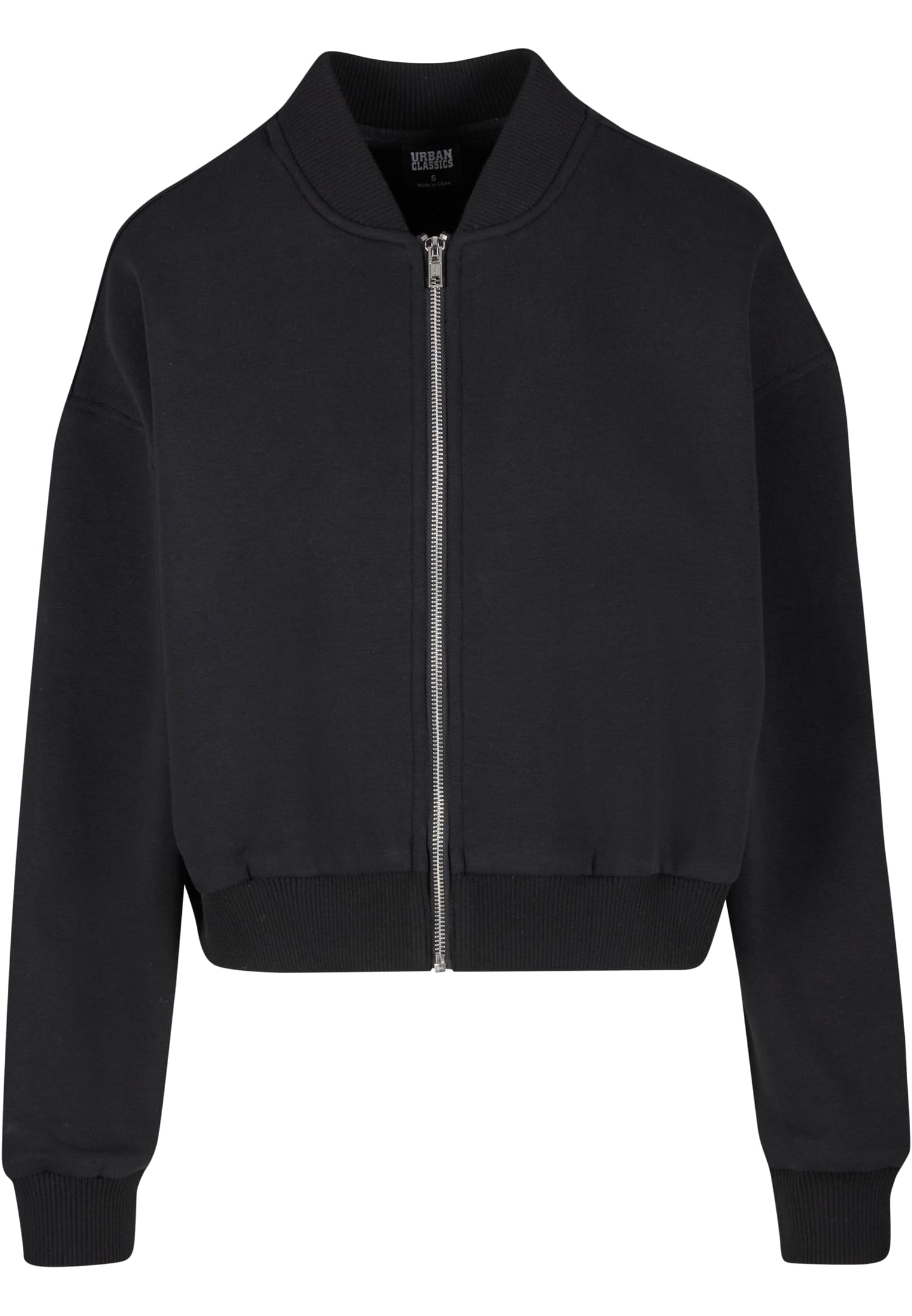 Ladies Short Sweat Zip Jacket black 3XL - variant image 4