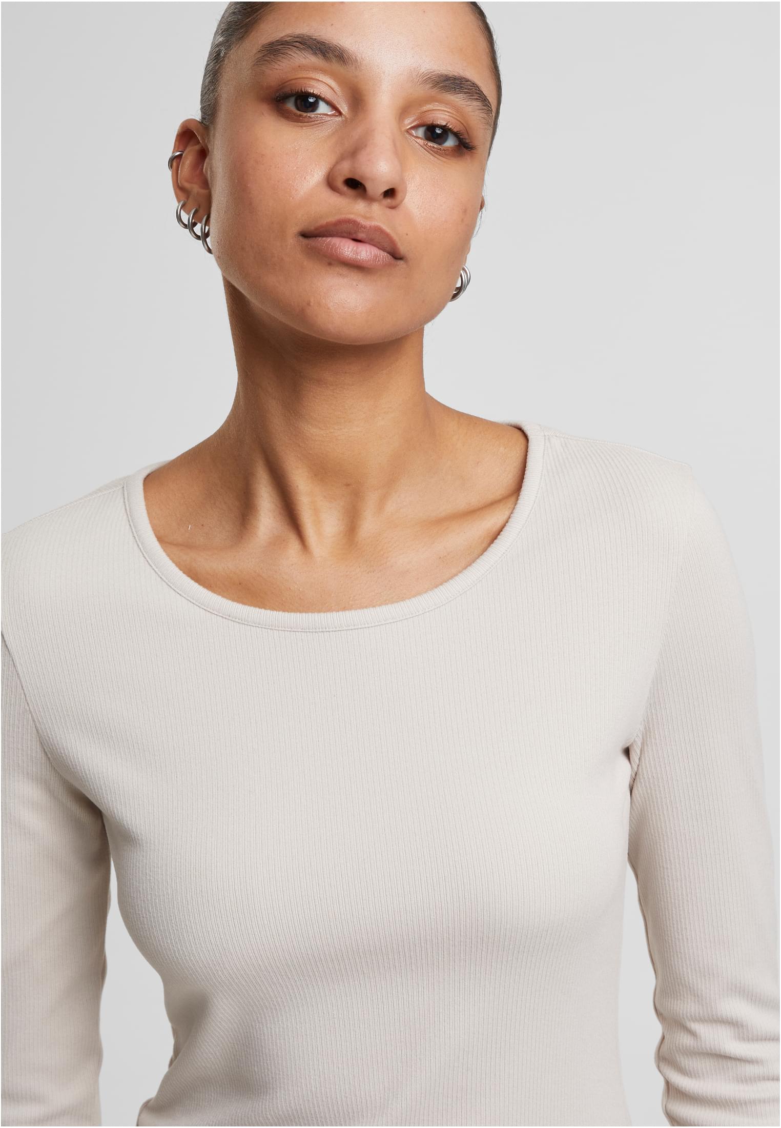 Ladies Heat Slim Slongsleeve cloud 3XL - variant image 3