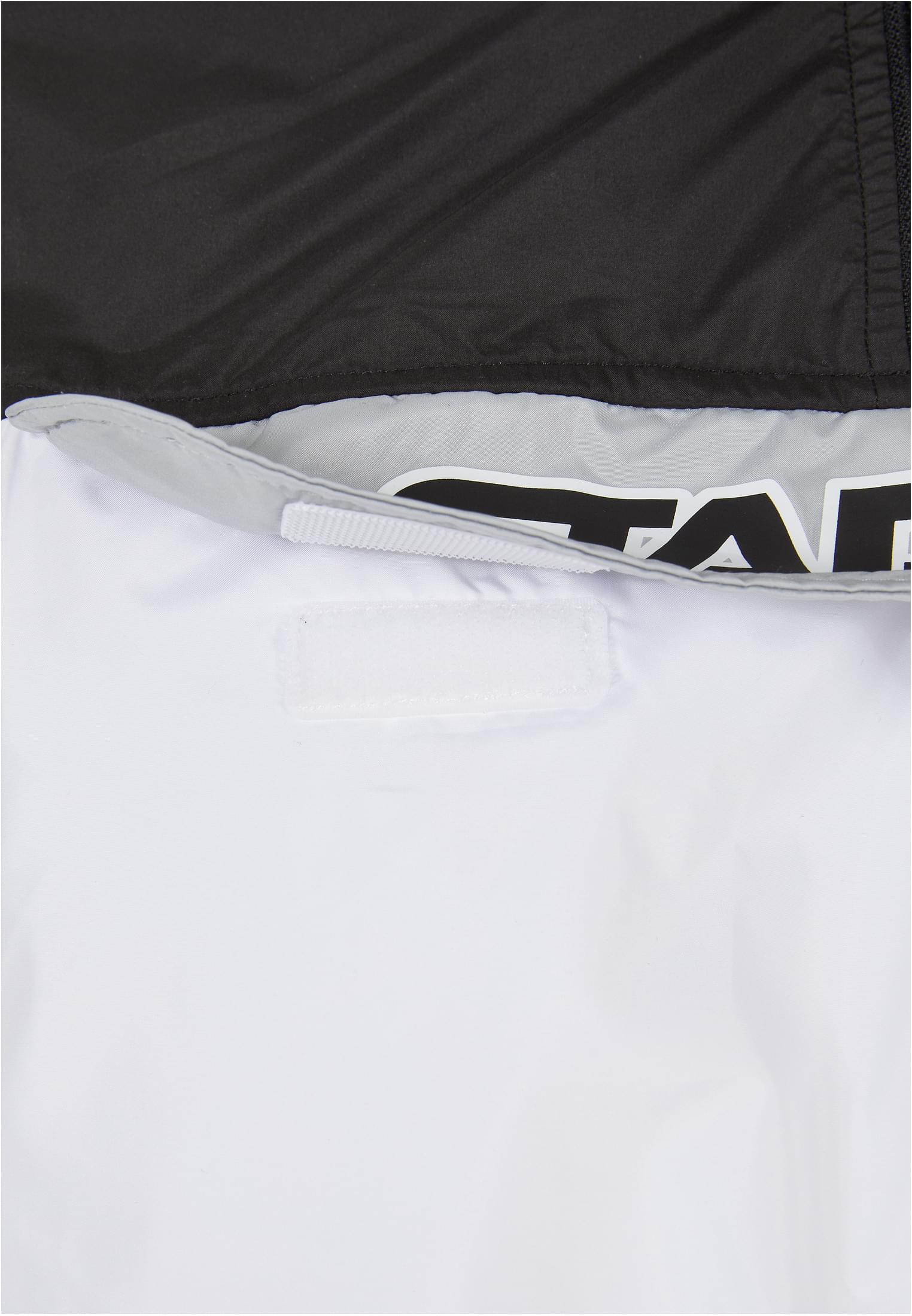 Ladies Starter Colorblock Pull Over Jacket black/white L - variant image 4