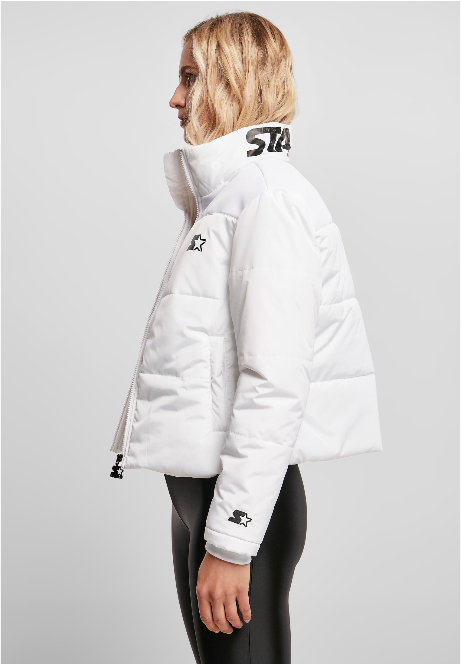 Ladies Starter Logo Puffer Jacket white L - variant image 1
