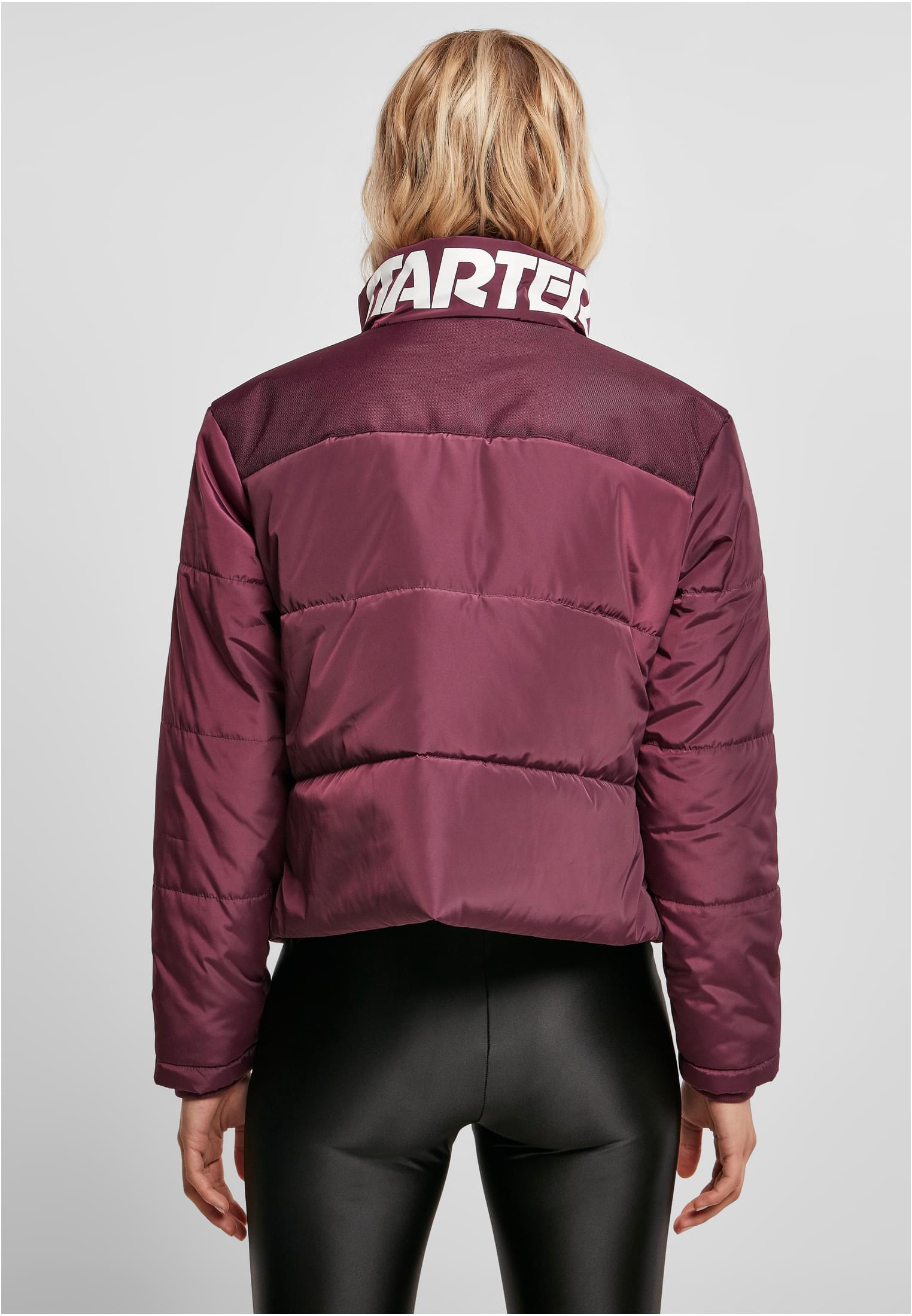 Ladies Starter Logo Puffer Jacket darkviolet L - variant image 2