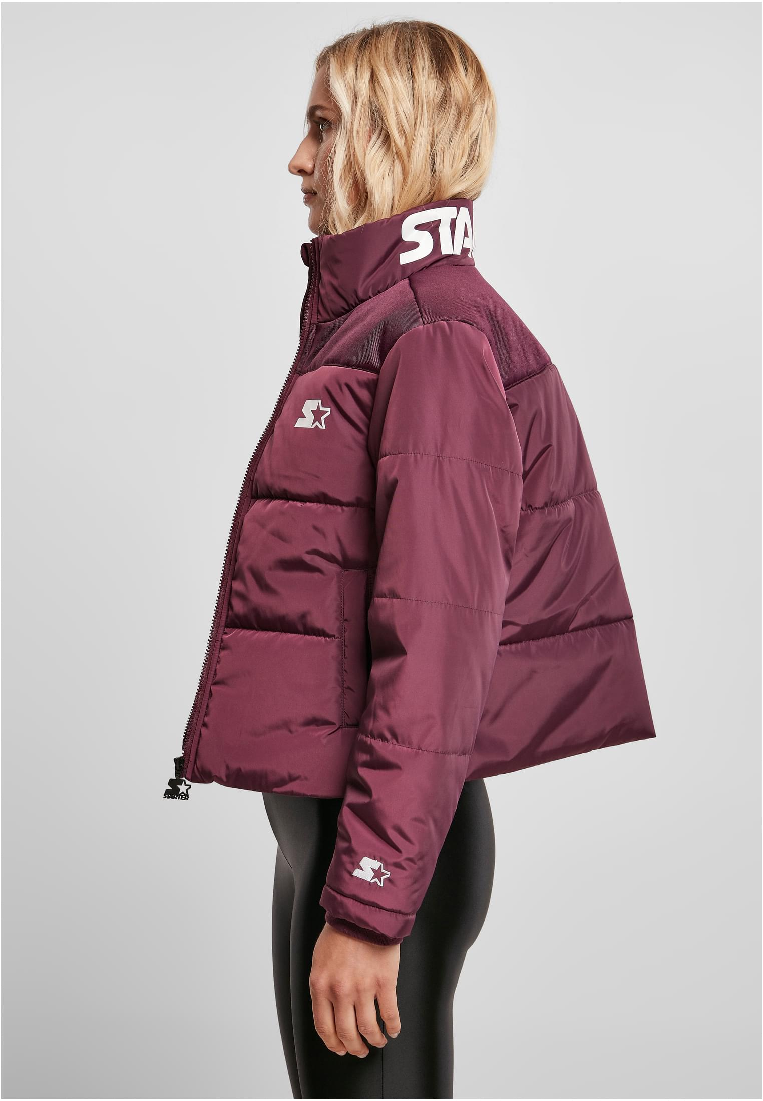 Ladies Starter Logo Puffer Jacket darkviolet L - variant image 1