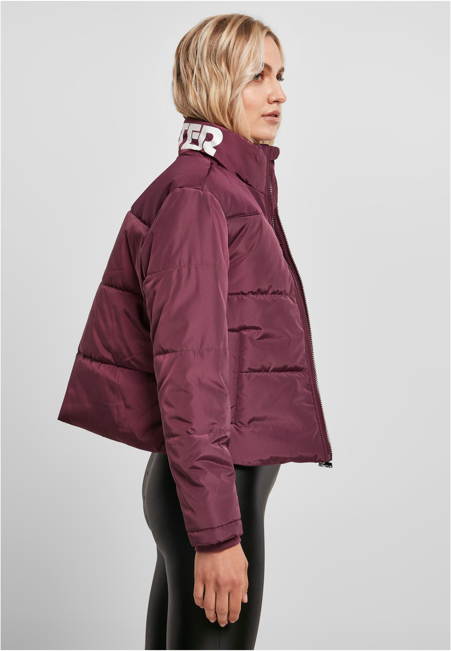 Ladies Starter Logo Puffer Jacket darkviolet L - variant image 3