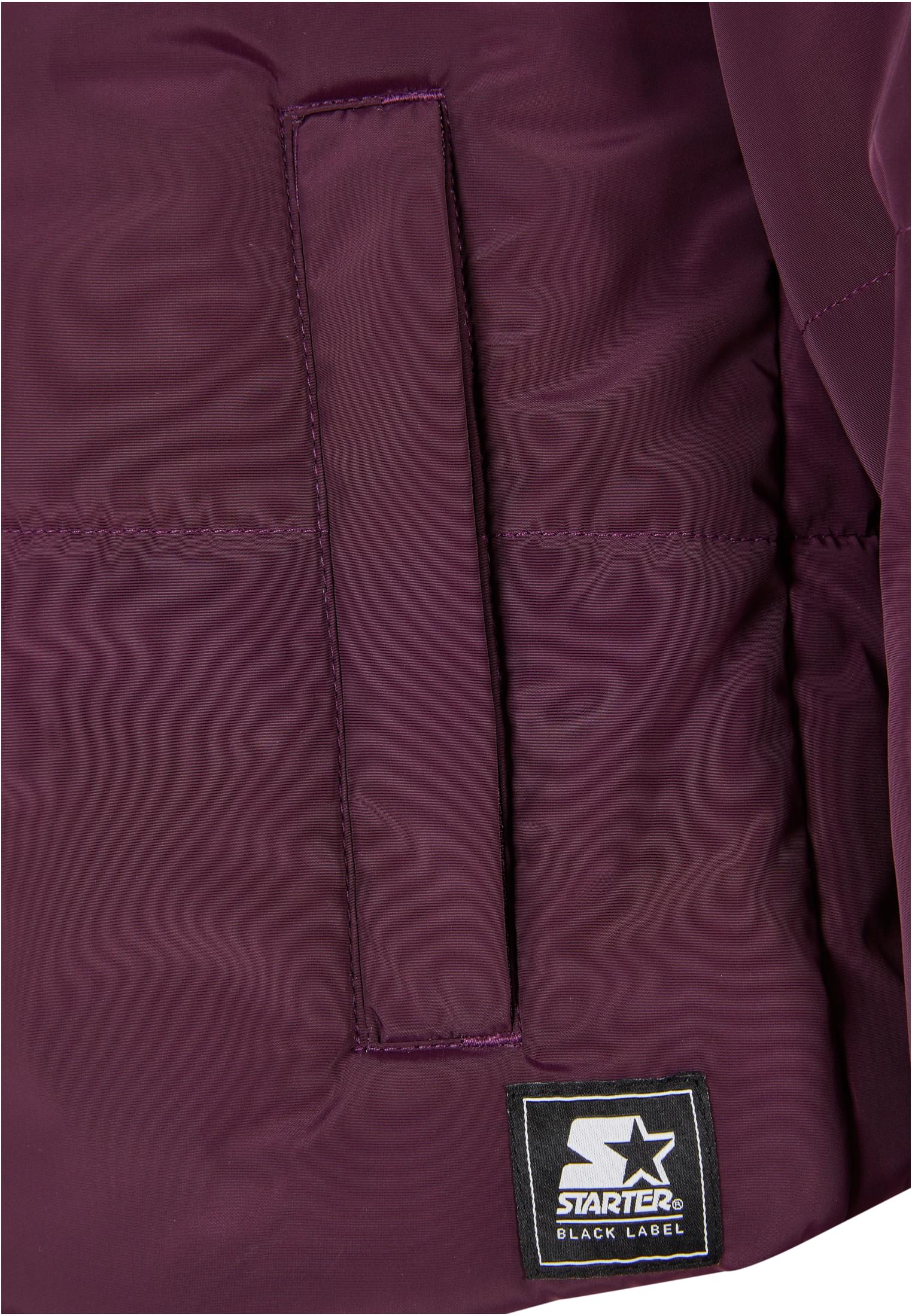 Ladies Starter Logo Puffer Jacket darkviolet L - variant image 10